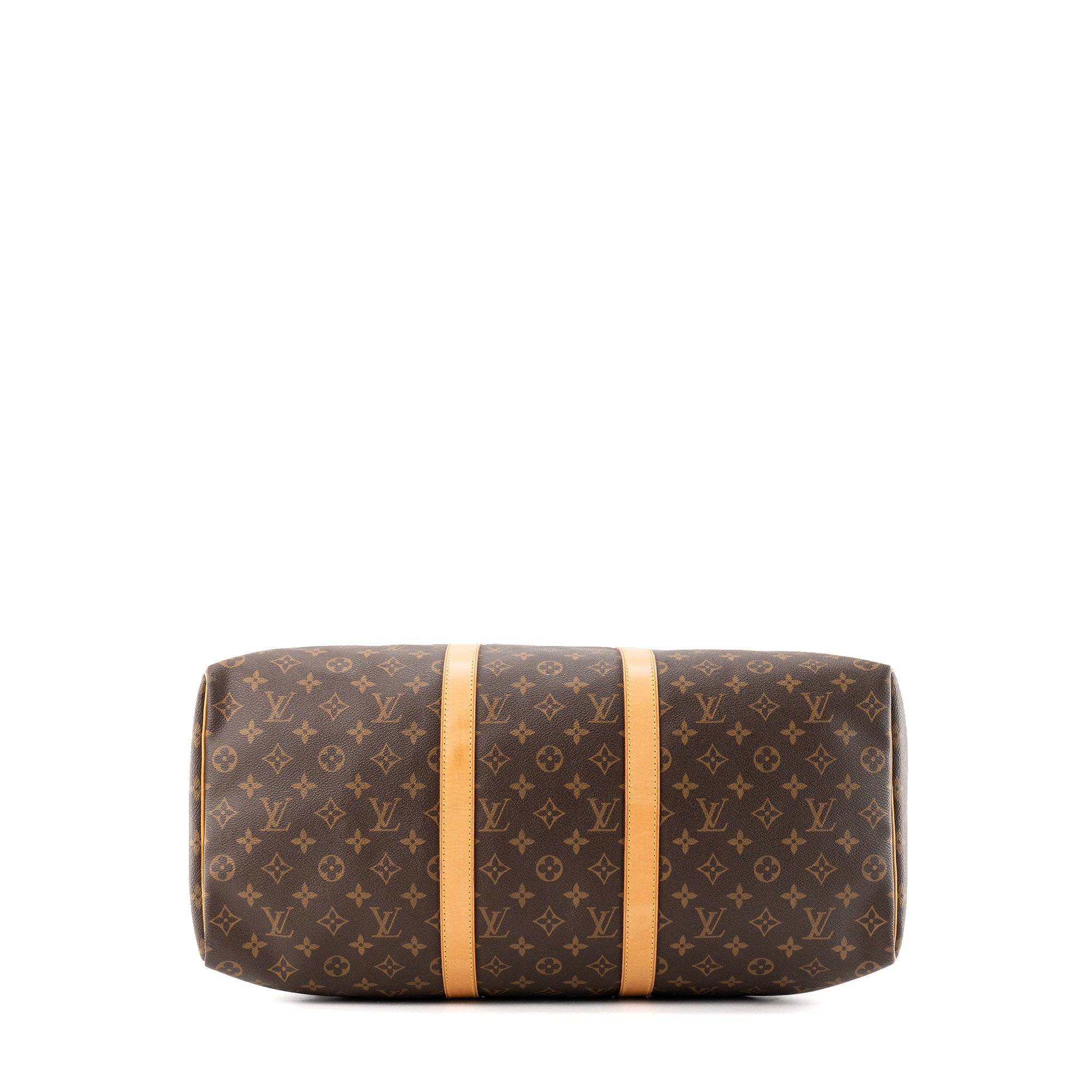 LOUIS VUITTON - Sac de voyage Keepall 50 Louis Vuitton en toile monogrammée vintage