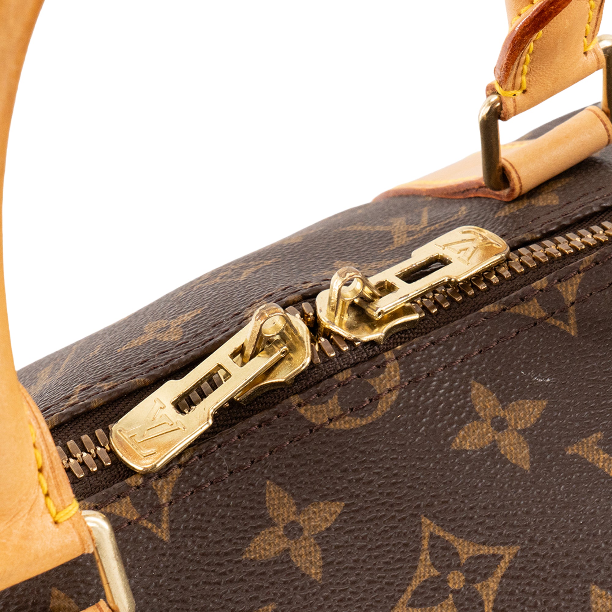 LOUIS VUITTON - Sac de voyage Keepall 50 Louis Vuitton en toile monogrammée vintage