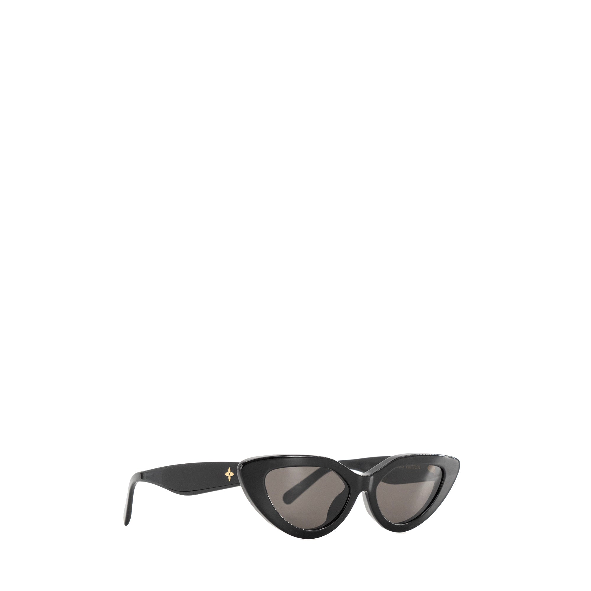 LOUIS VUITTON - Lunettes de soleil Louis Vuitton en acétate noir