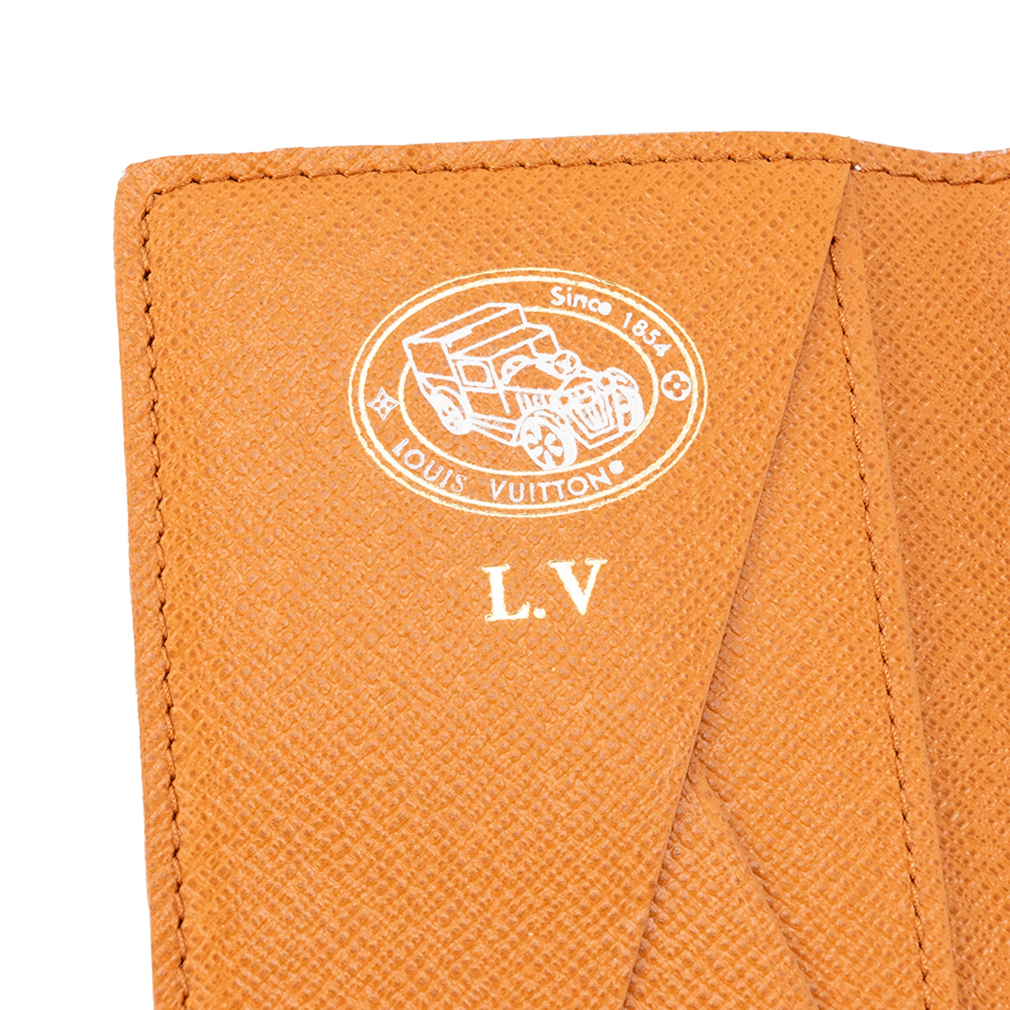 LOUIS VUITTON - Organizer de poche Louis Vuitton en toile enduite Monogram Heritage