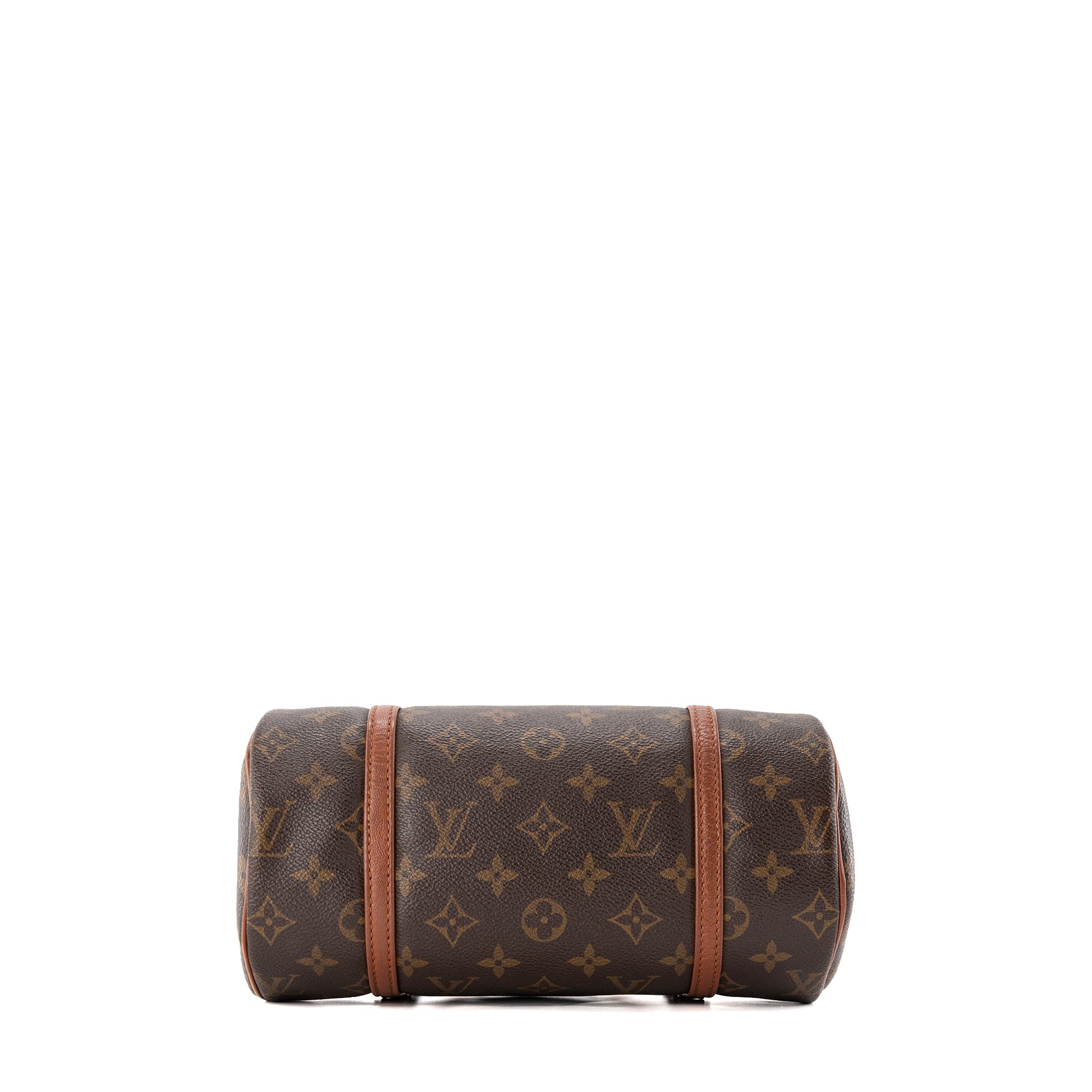 LOUIS VUITTON - Sac à main Papillon PM Louis Vuitton en toile monogrammée marron vintage
