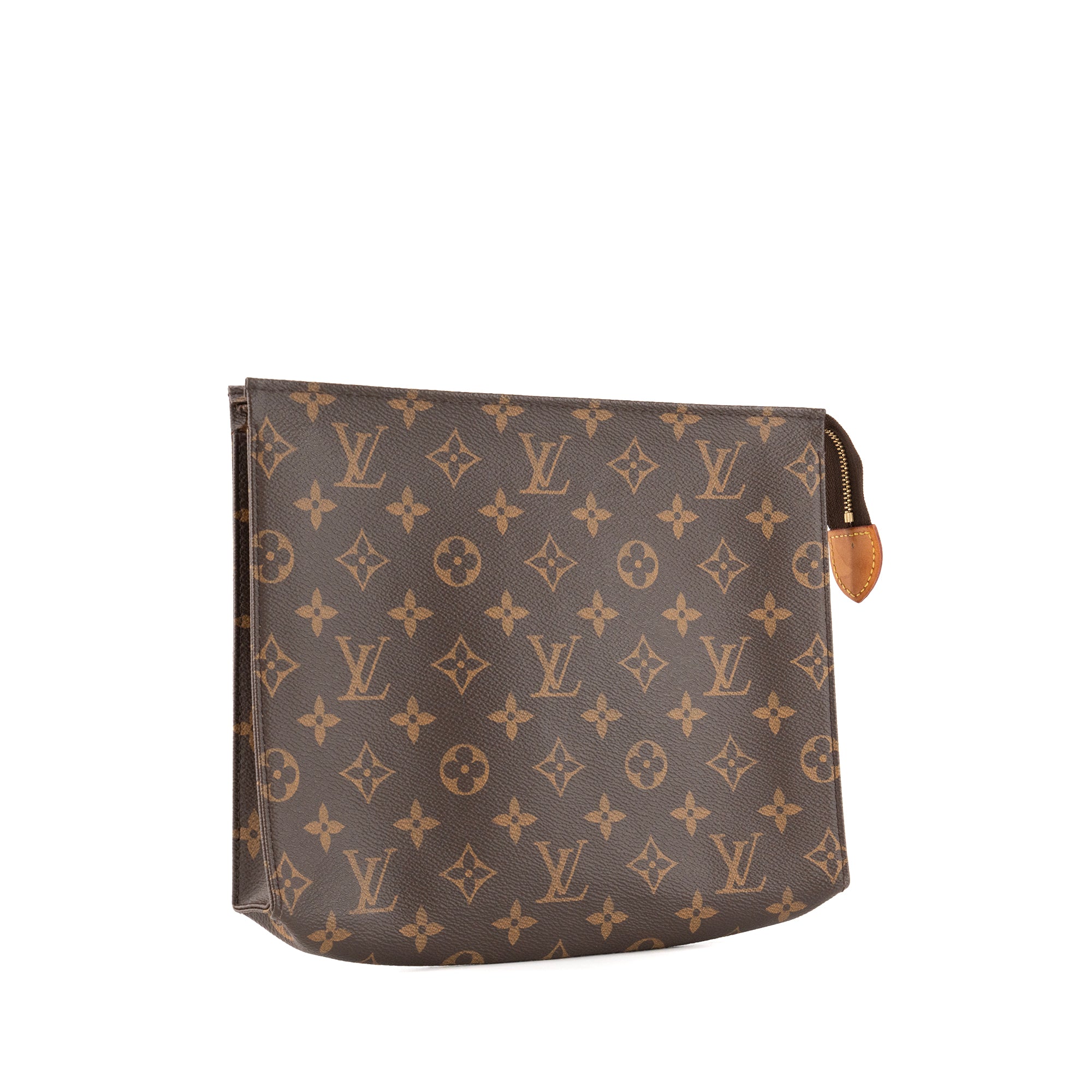LOUIS VUITTON - Louis Vuitton 26 pouch in monogram coated canvas