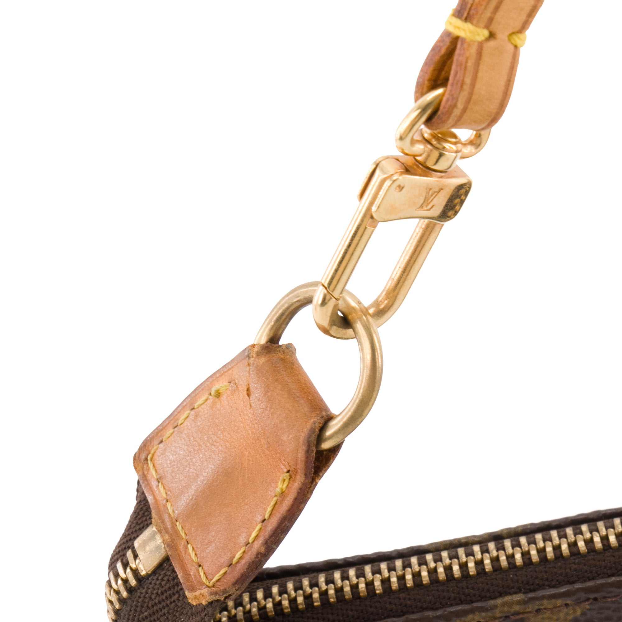 LOUIS VUITTON - Pochette Accessoire Louis Vuitton en toile enduite monogrammée