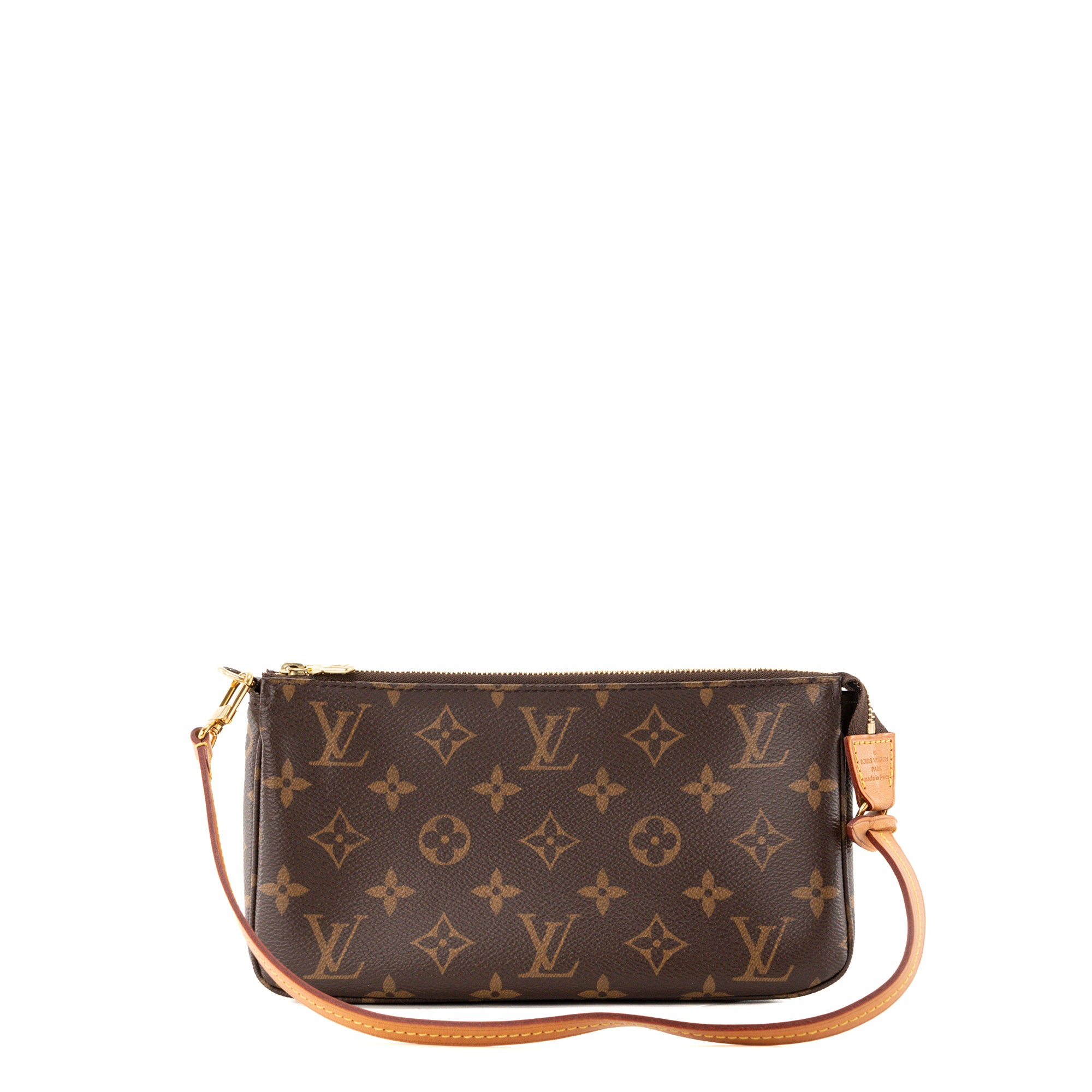 LOUIS VUITTON - Pochette accessoires Louis Vuitton en toile enduite monogrammée