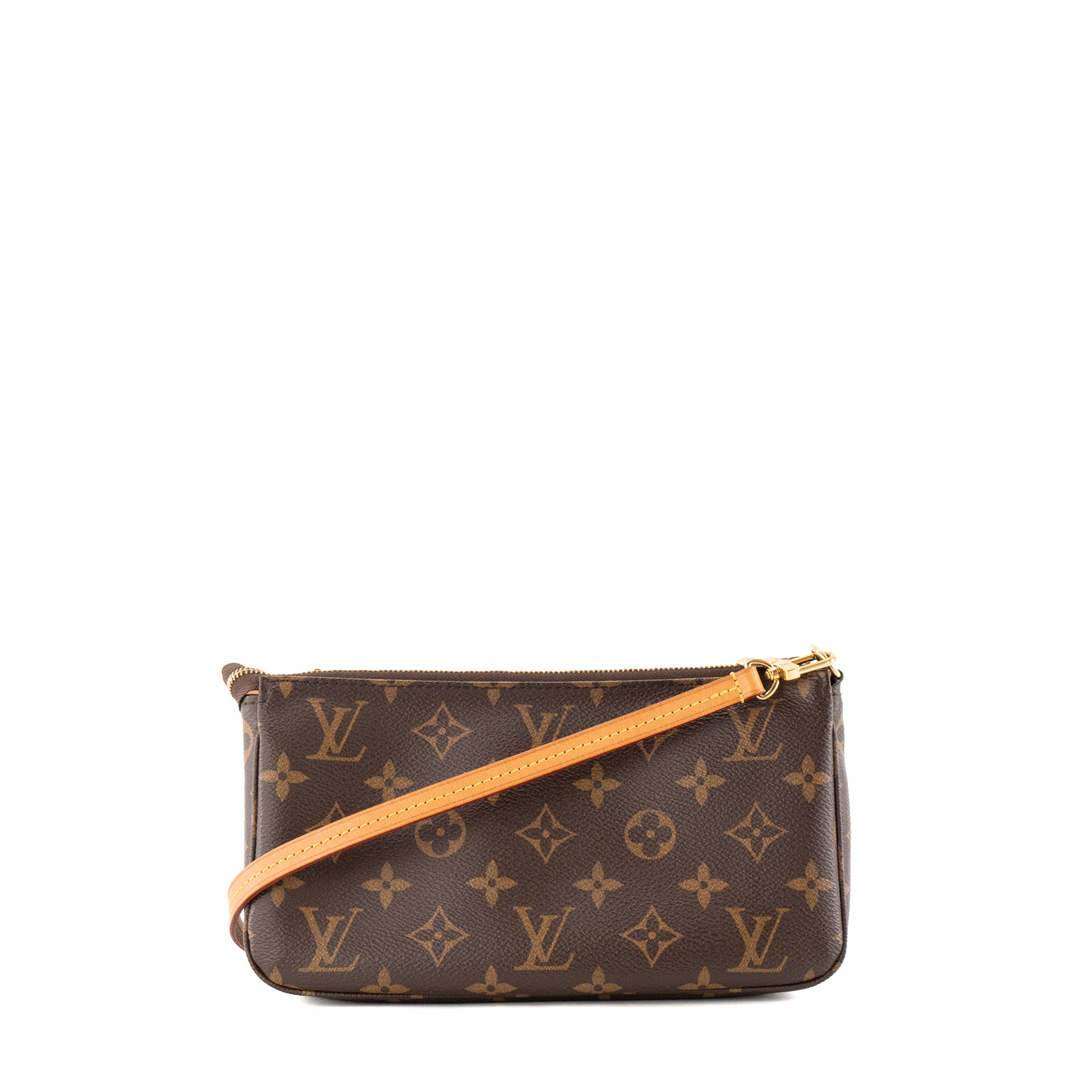 LOUIS VUITTON - Pochette accessoires Louis Vuitton en toile enduite monogrammée