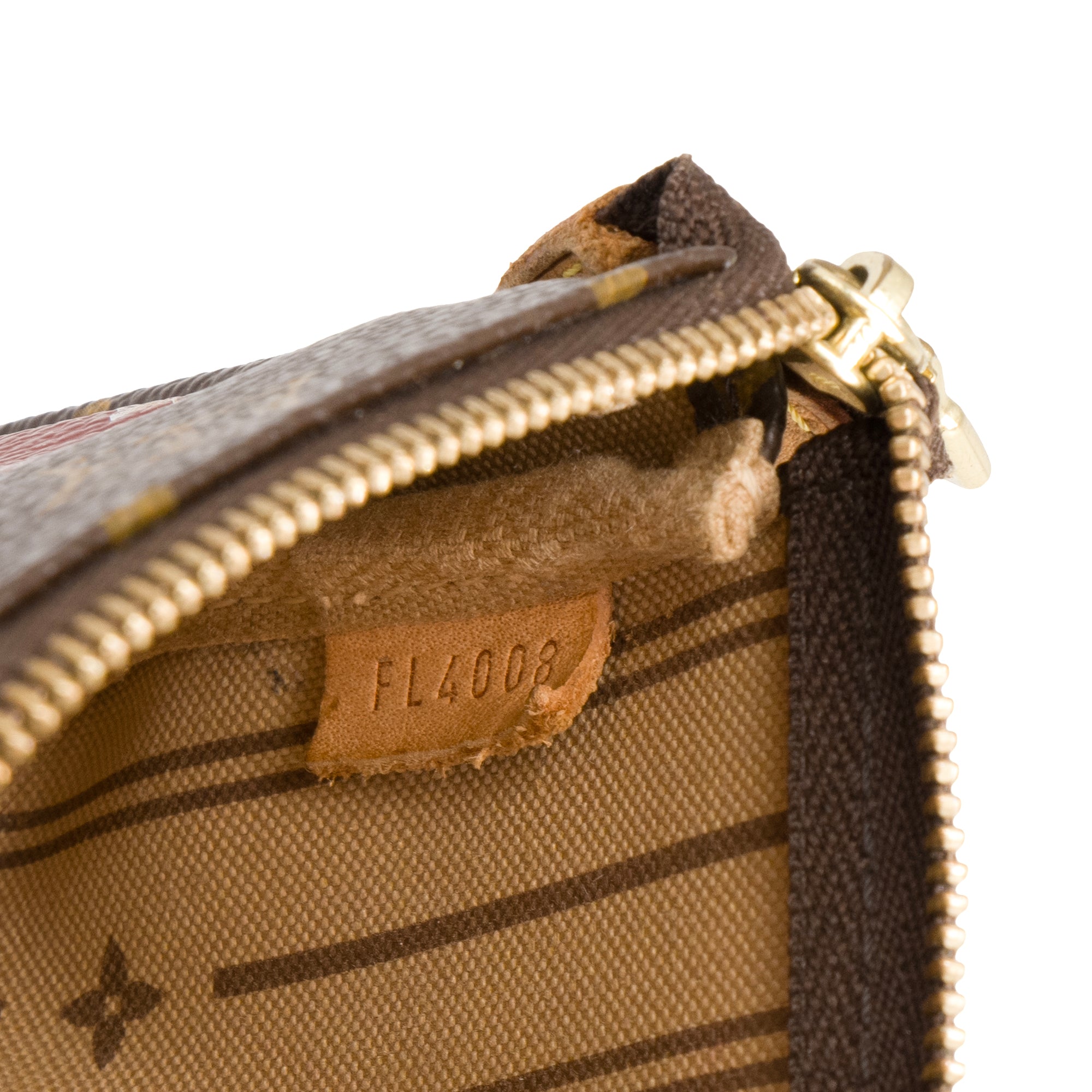 LOUIS VUITTON - Pochette Accessoire Mini Louis Vuitton en toile enduite monogrammée édition limitée