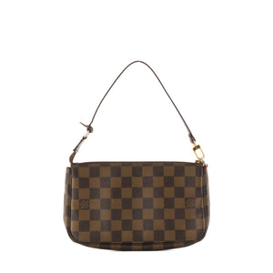 LOUIS VUITTON - Pochette Accessoires Louis Vuitton en toile enduite damier ébène