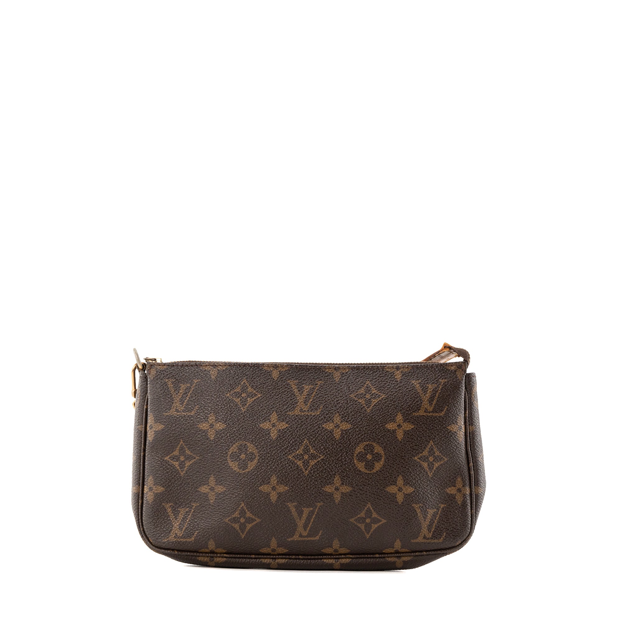 LOUIS VUITTON - Pochette Accessoires Louis Vuitton en toile enduite monogrammée vintage