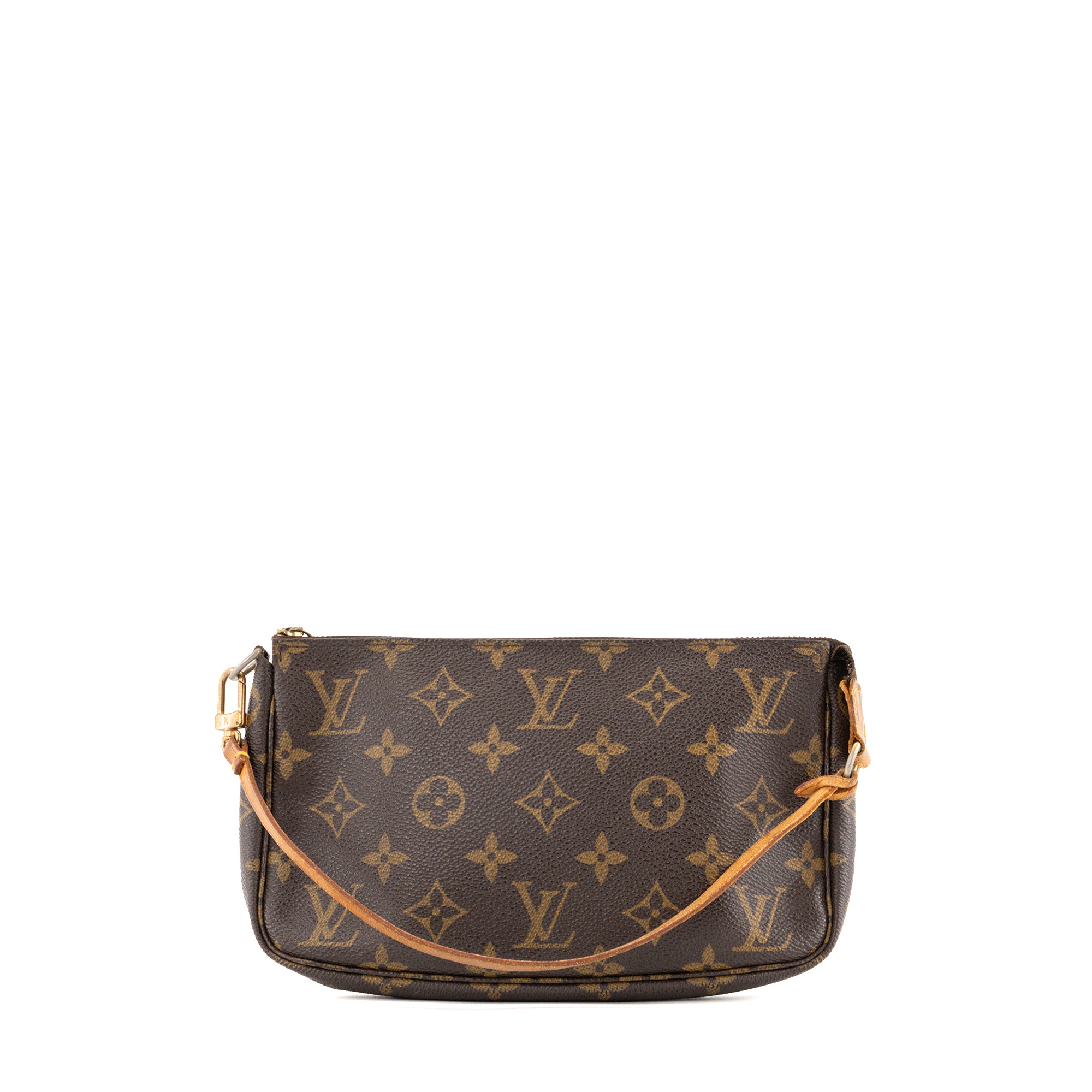 LOUIS VUITTON - Pochette Accessoires Louis Vuitton en toile enduite monogrammée vintage
