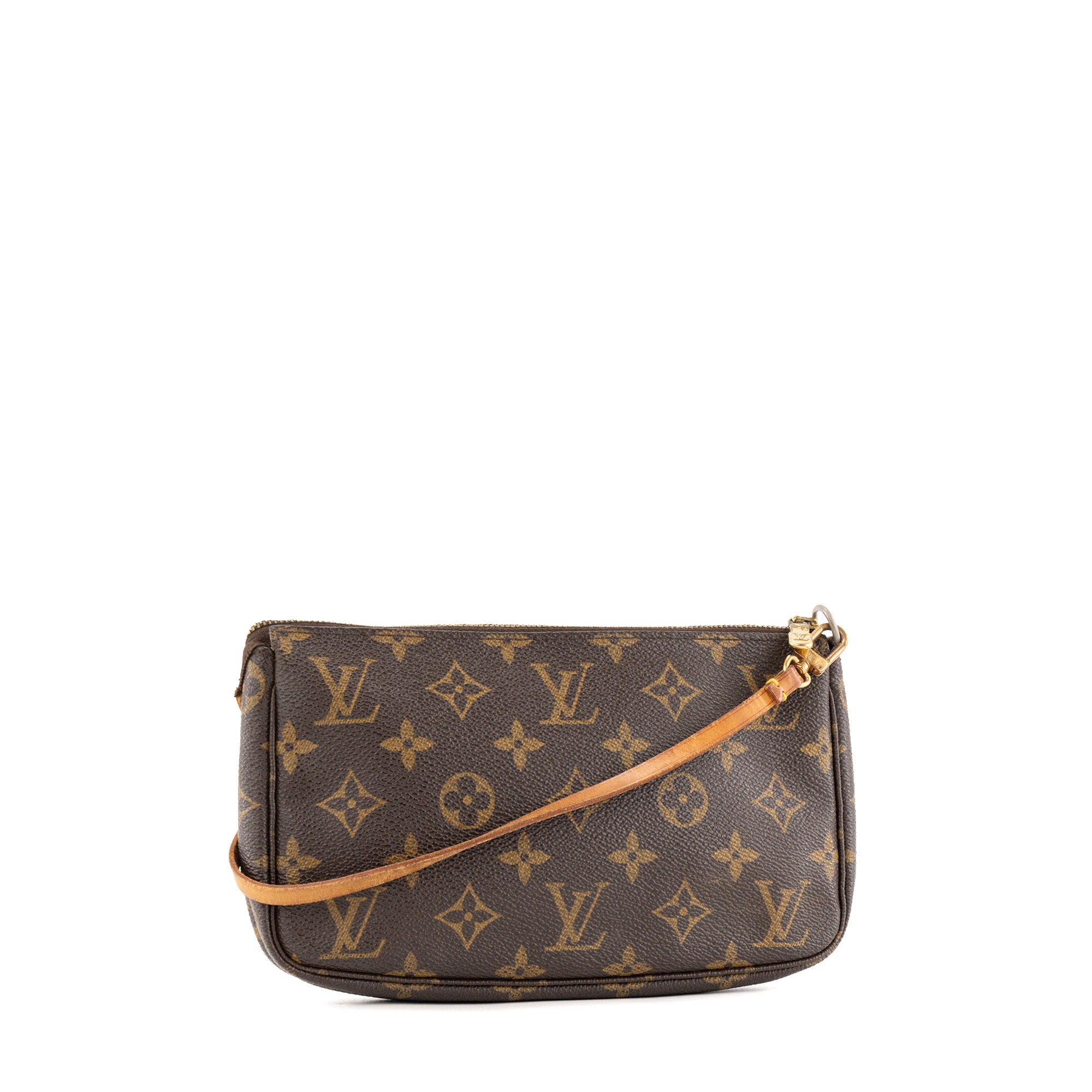 LOUIS VUITTON - Pochette Accessoires Louis Vuitton en toile enduite monogrammée vintage