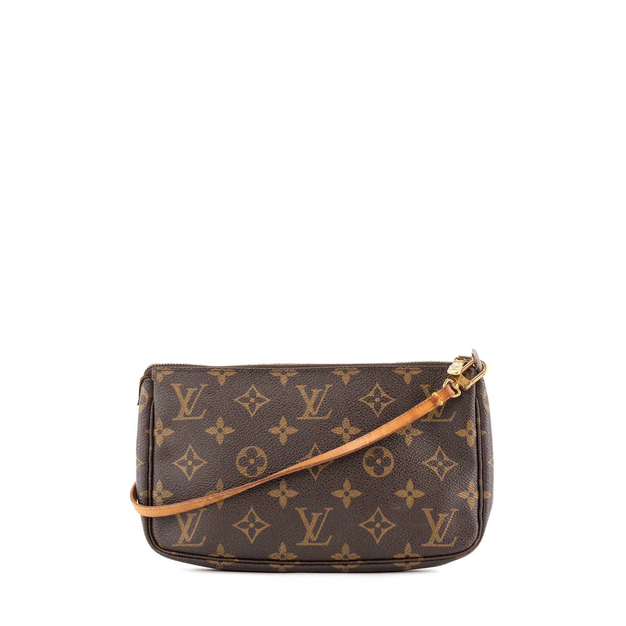 LOUIS VUITTON - Pochette Accessoires Louis Vuitton en toile enduite monogrammée vintage