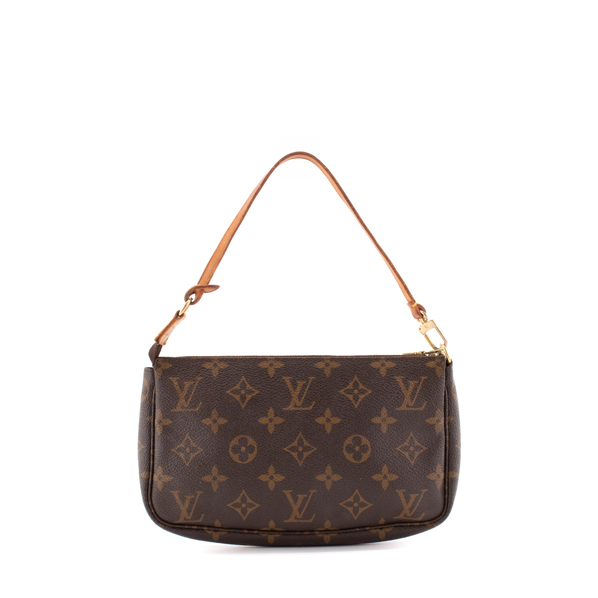 LOUIS VUITTON - Pochette Accessoires Louis Vuitton en toile enduite monogrammée vintage
