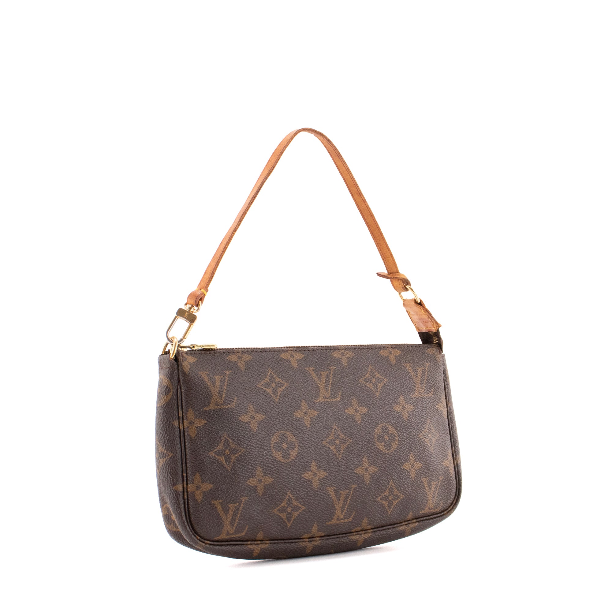 LOUIS VUITTON - Pochette Accessoires Louis Vuitton en toile enduite monogrammée vintage