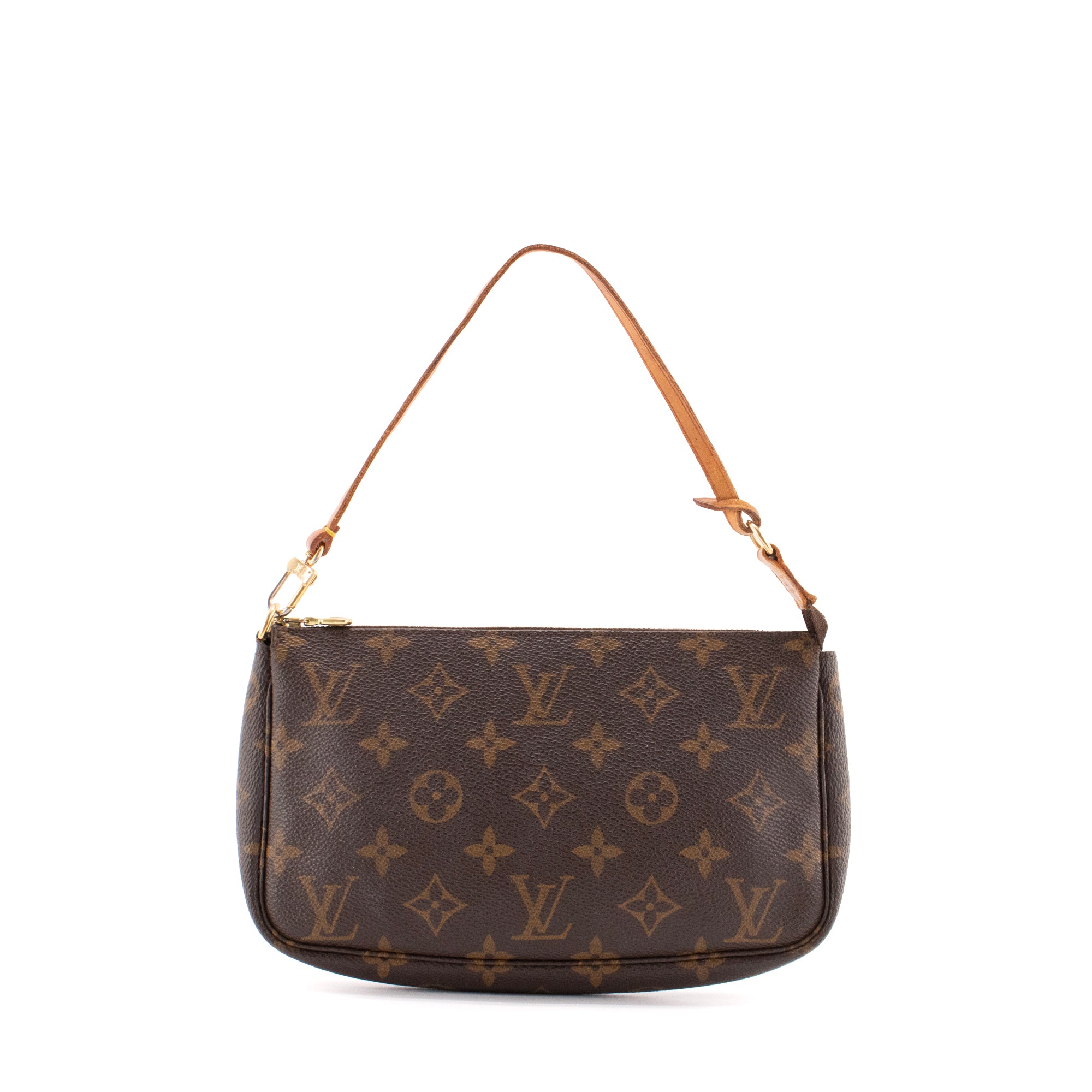 LOUIS VUITTON - Pochette Accessoires Louis Vuitton en toile enduite monogrammée vintage