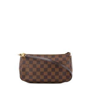 LOUIS VUITTON - Pochette Accessoires NM Louis Vuitton en toile enduite damier ébène