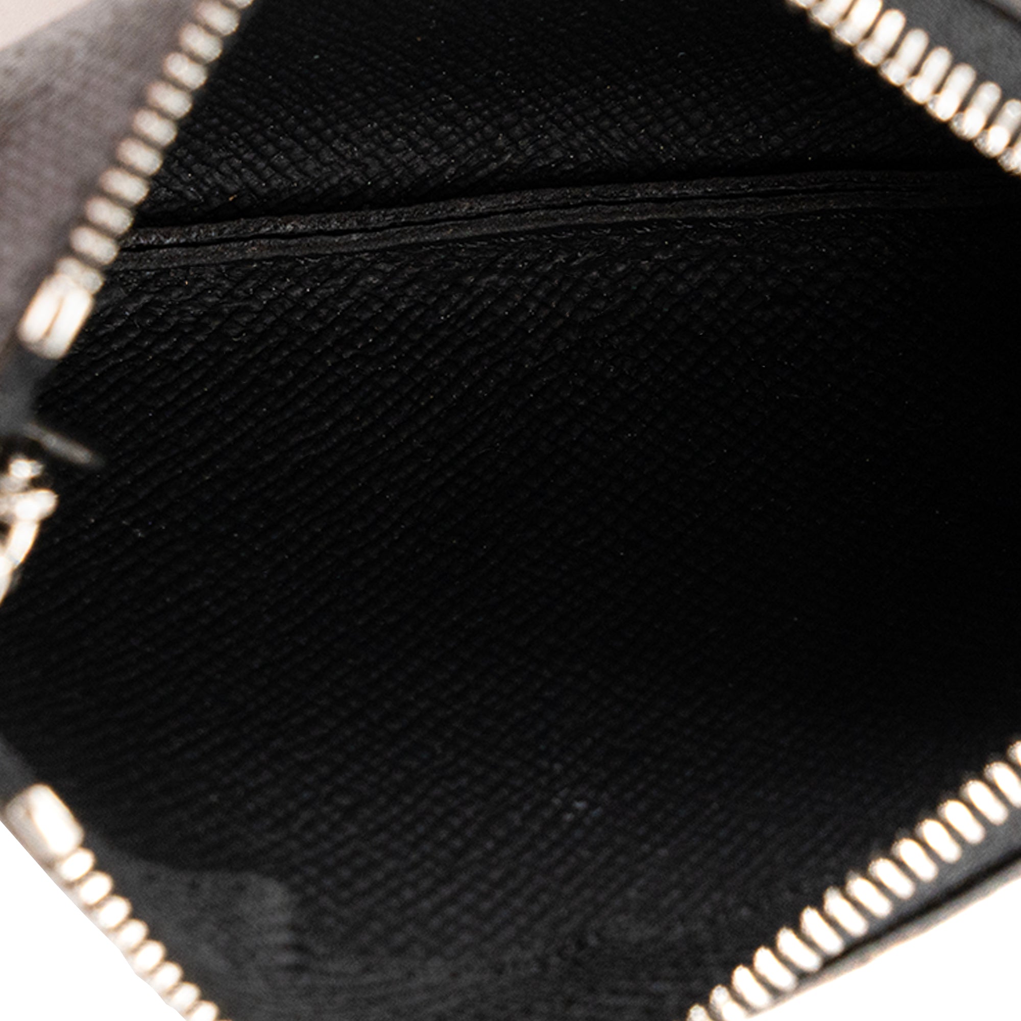 LOUIS VUITTON - Pochette clés Louis Vuitton en toile enduite damier graphite