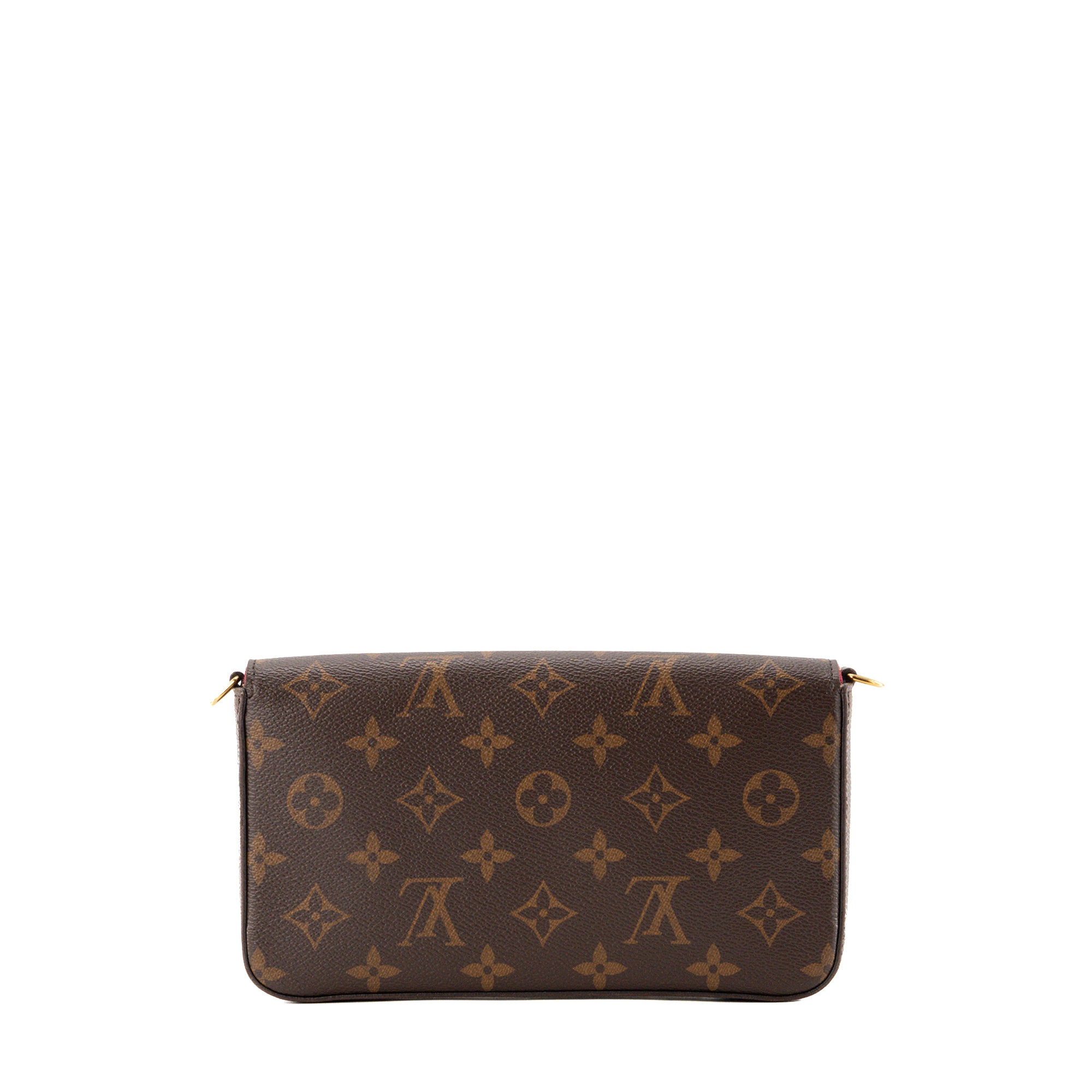 LOUIS VUITTON - Sac à bandoulière Félicie Louis Vuitton en toile enduite monogrammée