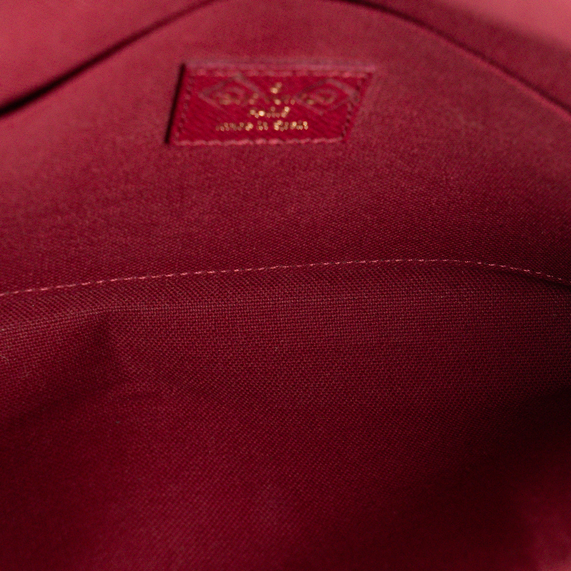 LOUIS VUITTON - Sac à bandoulière Félicie Louis Vuitton en toile enduite monogrammée