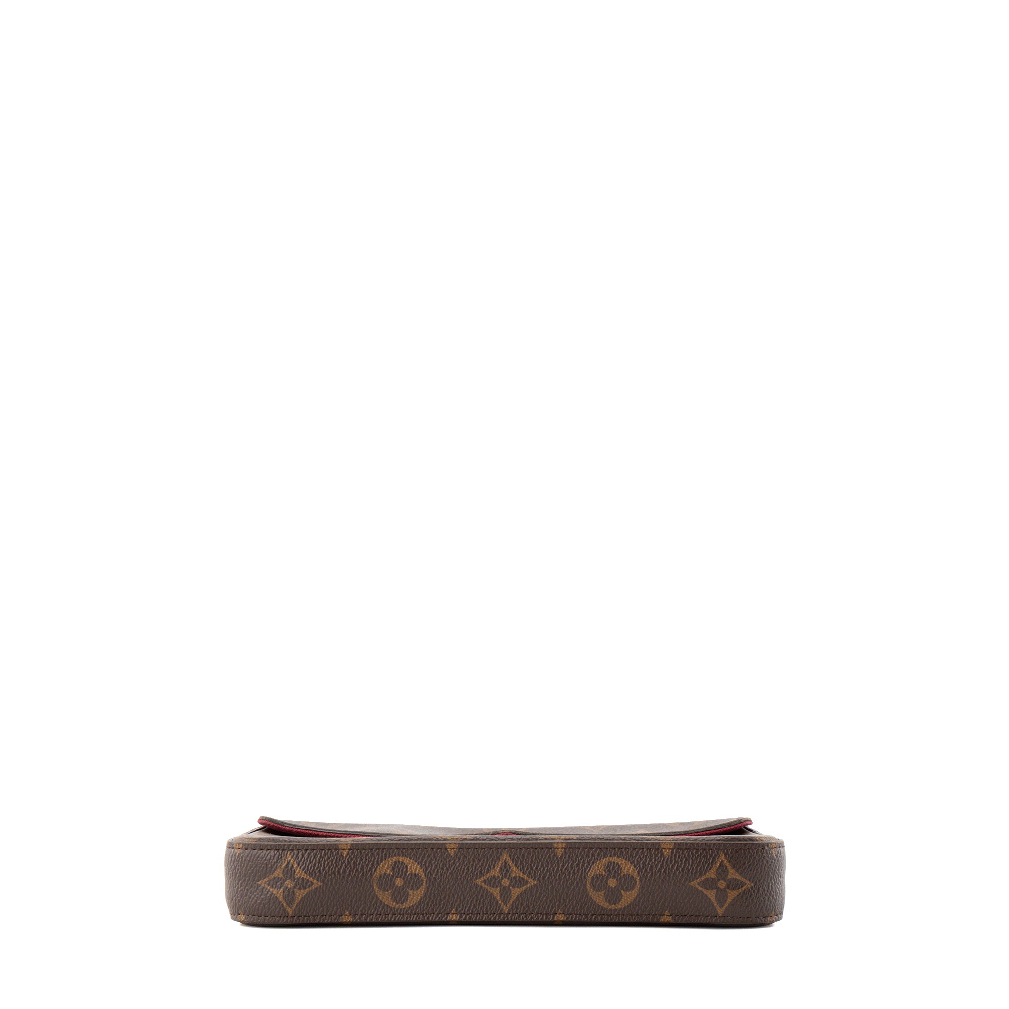 LOUIS VUITTON - Sac à bandoulière Félicie Louis Vuitton en toile enduite monogrammée