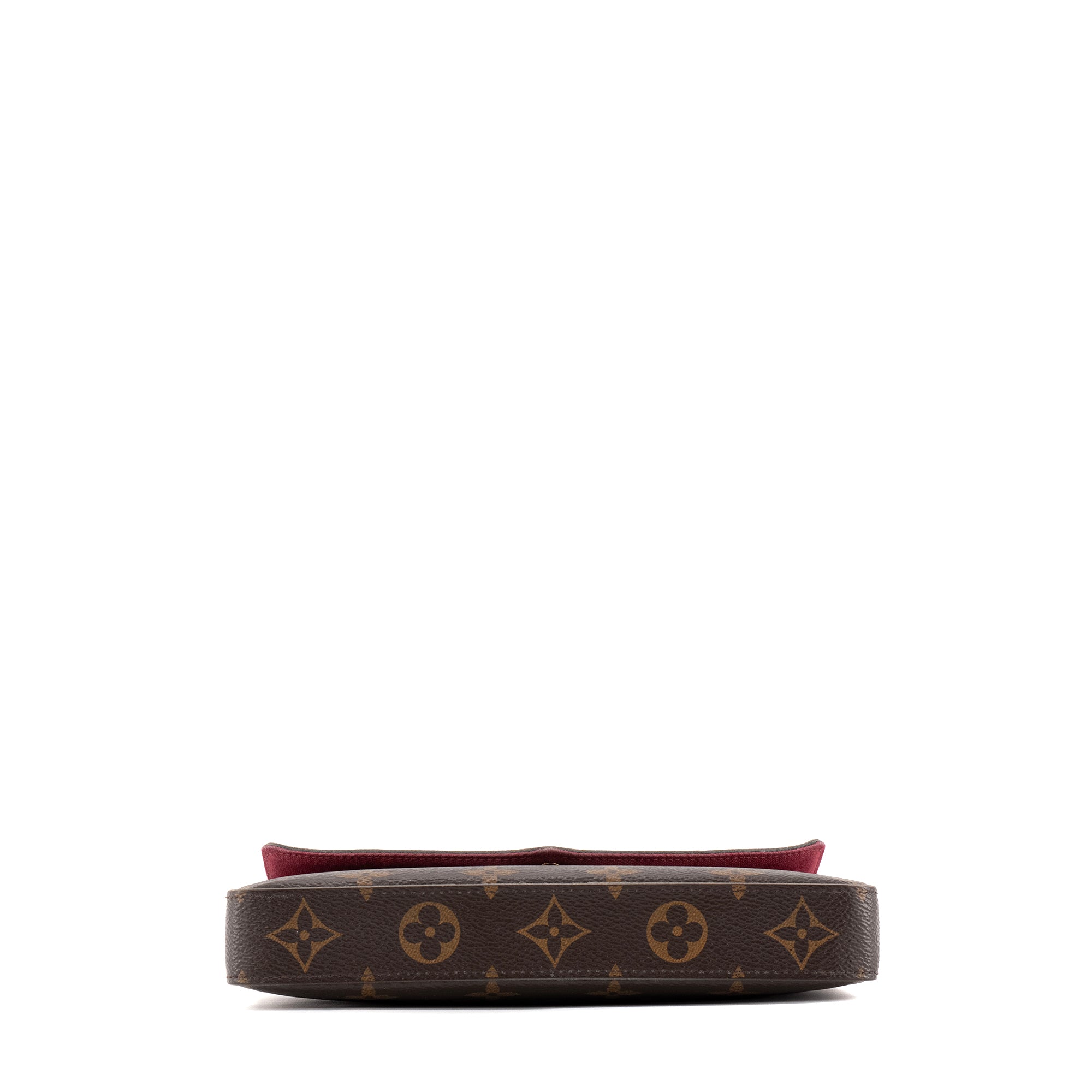 LOUIS VUITTON - Pochette Félicie Louis Vuitton en toile enduite monogrammée