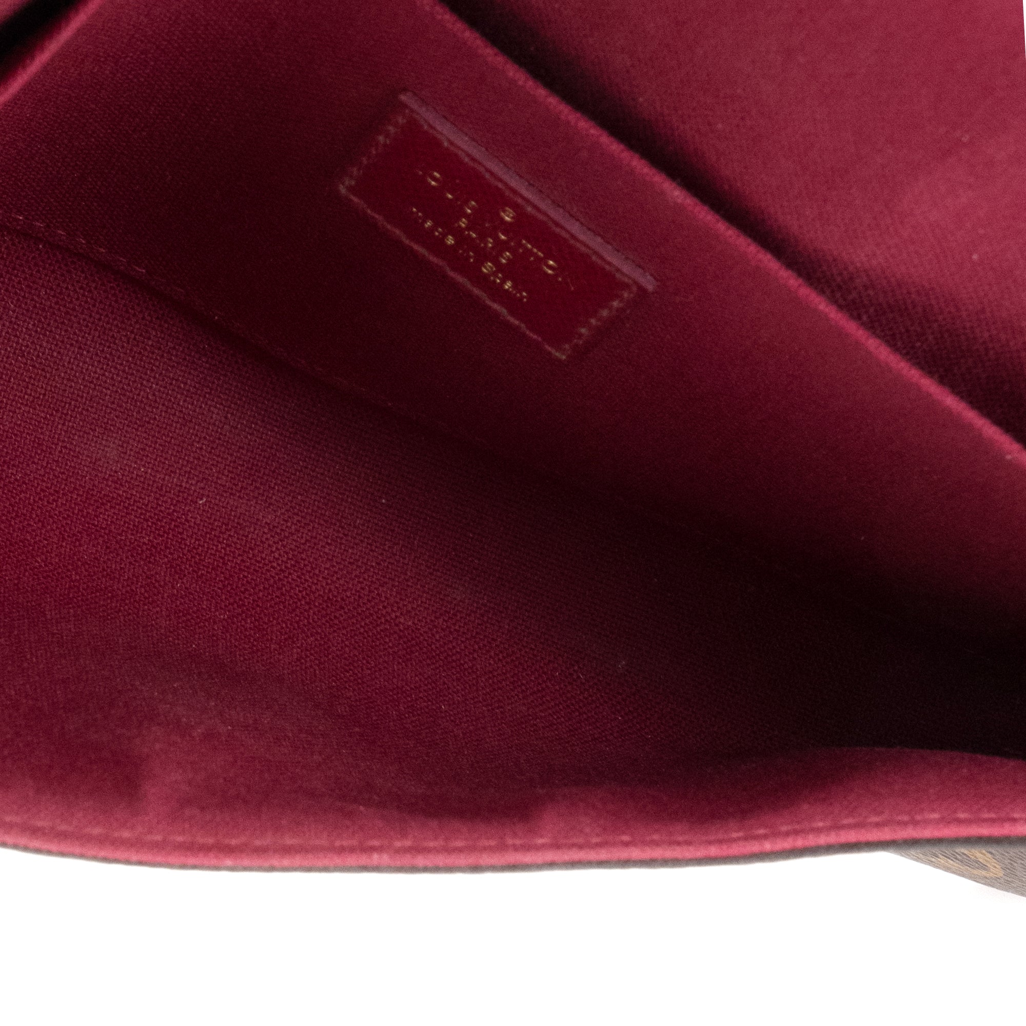 LOUIS VUITTON - Pochette Félicie Louis Vuitton en toile enduite monogrammée