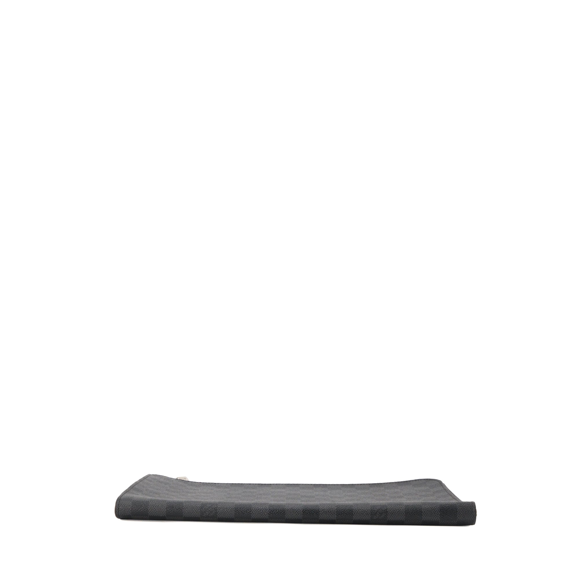 LOUIS VUITTON - Pochette Jour Louis Vuitton en toile enduite damier graphite