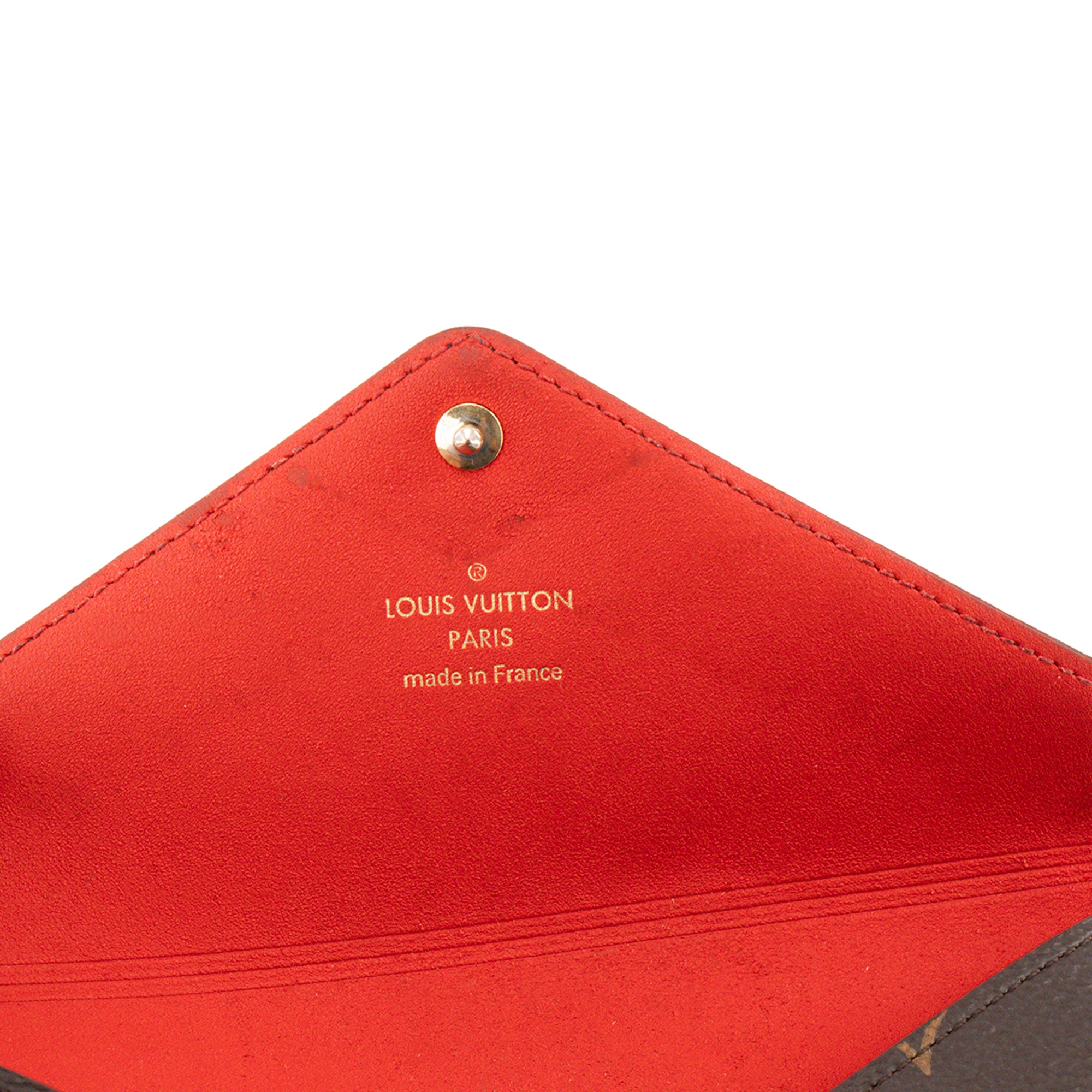 LOUIS VUITTON - Pochette Kirigami MM Louis Vuitton en toile enduite monogrammée