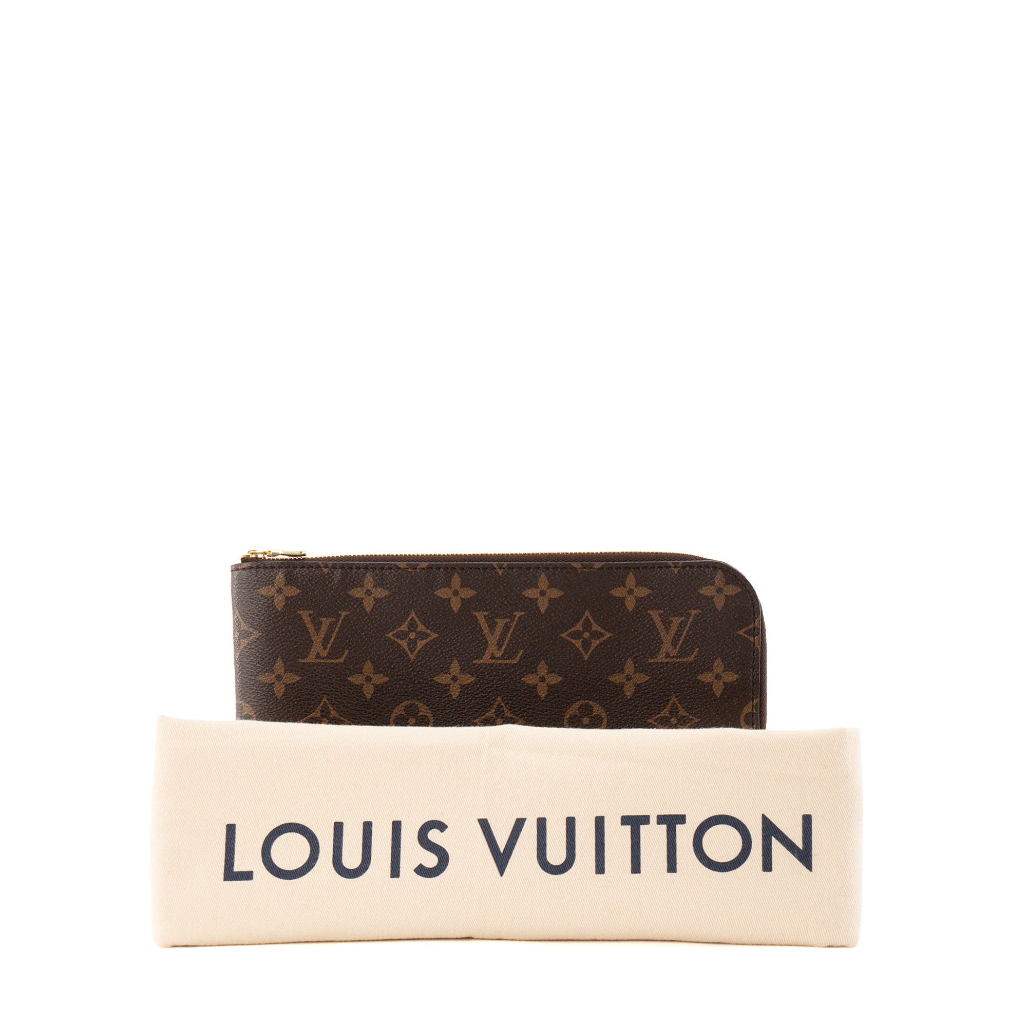 LOUIS VUITTON - Pochette Louis Vuitton en toile enduite monogrammée