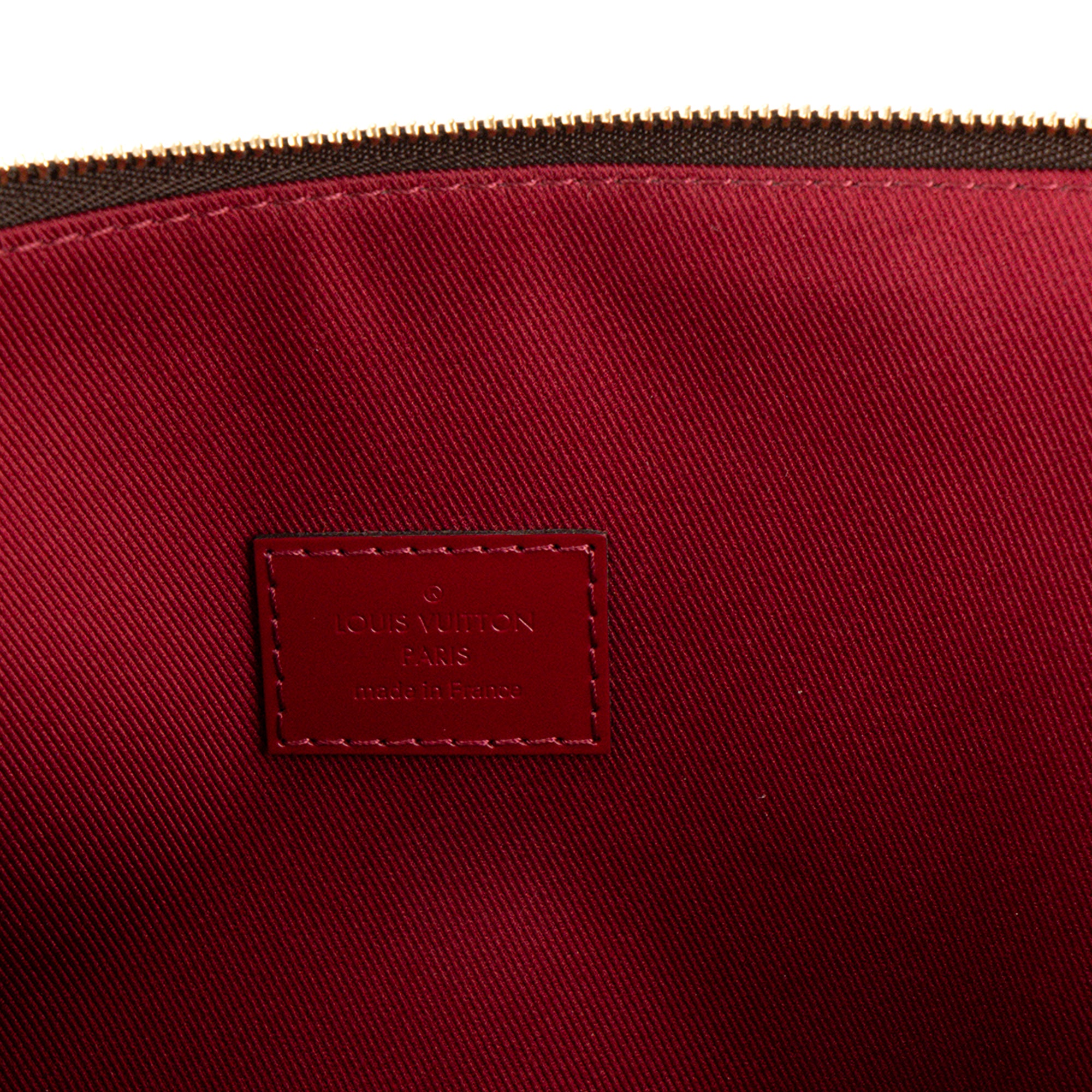 LOUIS VUITTON - Pochette Louis Vuitton en toile enduite monogrammée