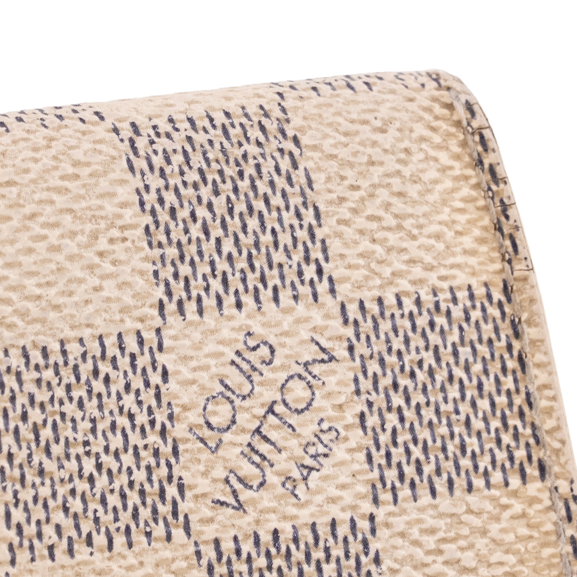 LOUIS VUITTON - Pochette Multiclés Louis Vuitton en toile enduite damier azur