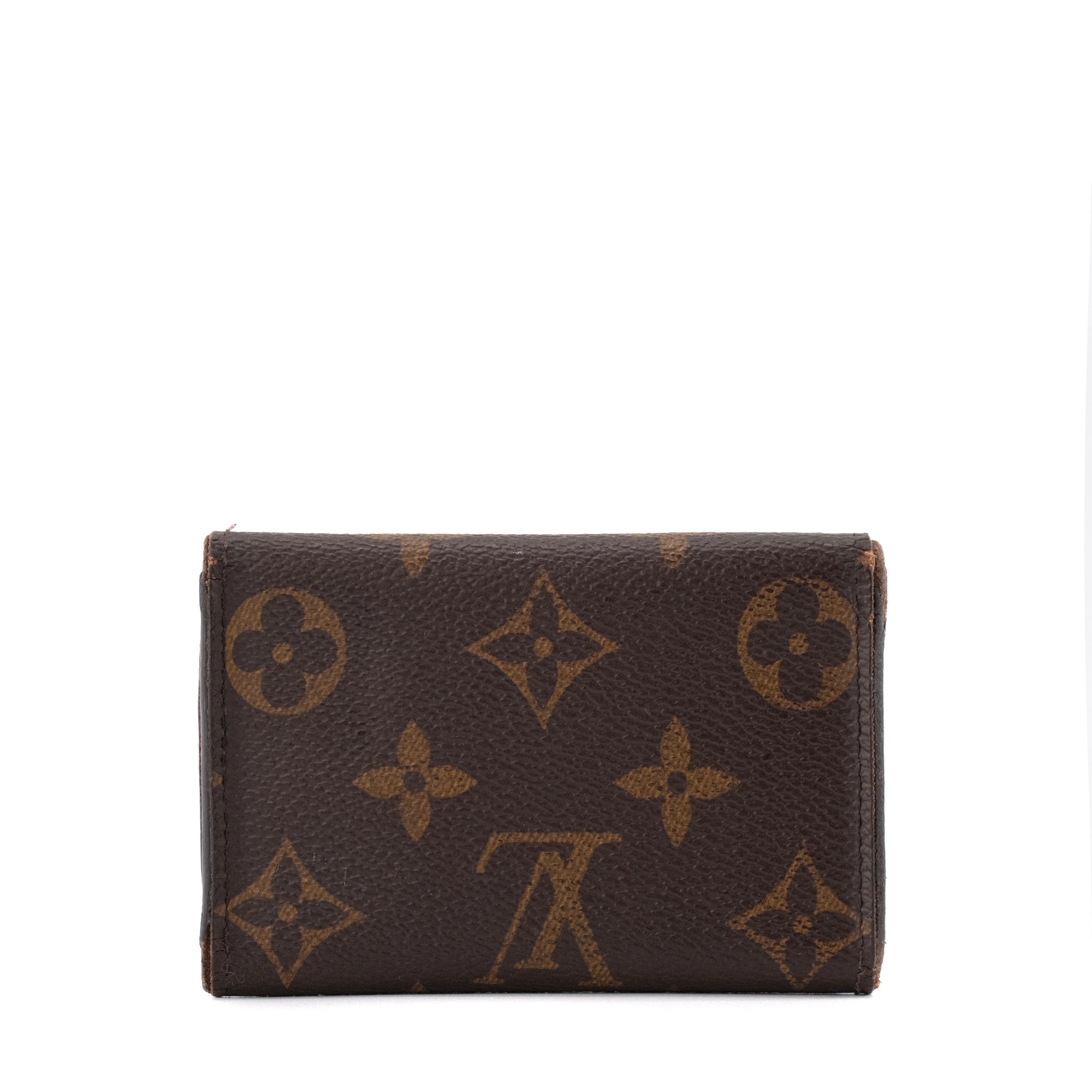 LOUIS VUITTON - Pochette Multiclés Louis Vuitton en toile enduite monogrammée
