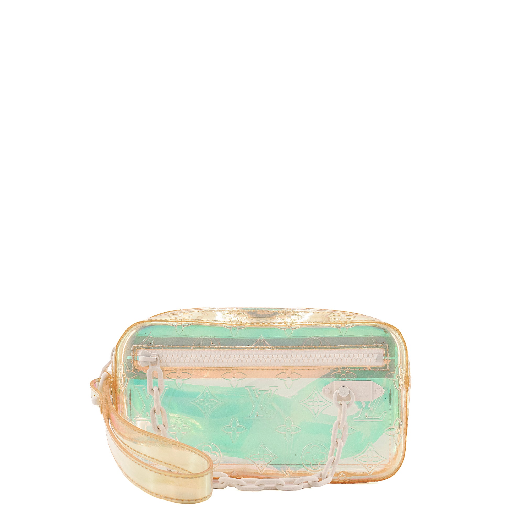LOUIS VUITTON - Pochette Volga Prism Louis Vuitton en pvc iridescent