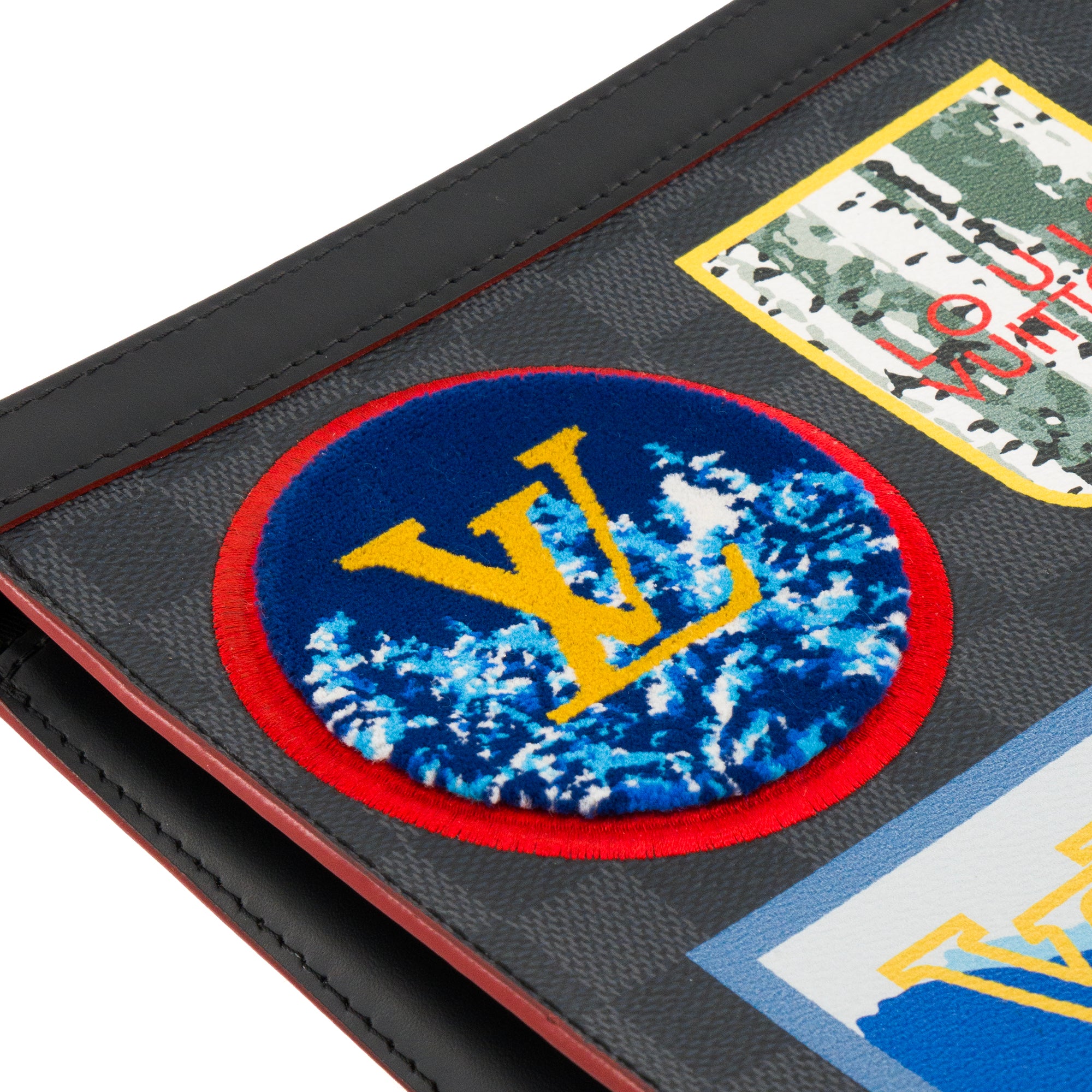 LOUIS VUITTON - Pochette Voyage MM Alps Louis Vuitton en toile damier graphite édition limitée