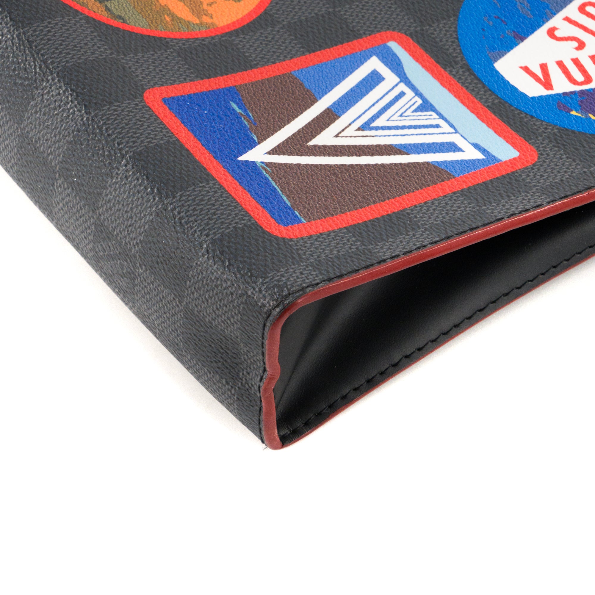 LOUIS VUITTON - Pochette Voyage MM Alps Louis Vuitton en toile damier graphite édition limitée