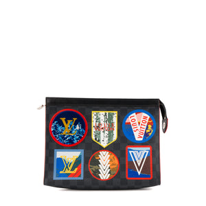 LOUIS VUITTON - Pochette Voyage MM Alps Louis Vuitton en toile damier graphite édition limitée