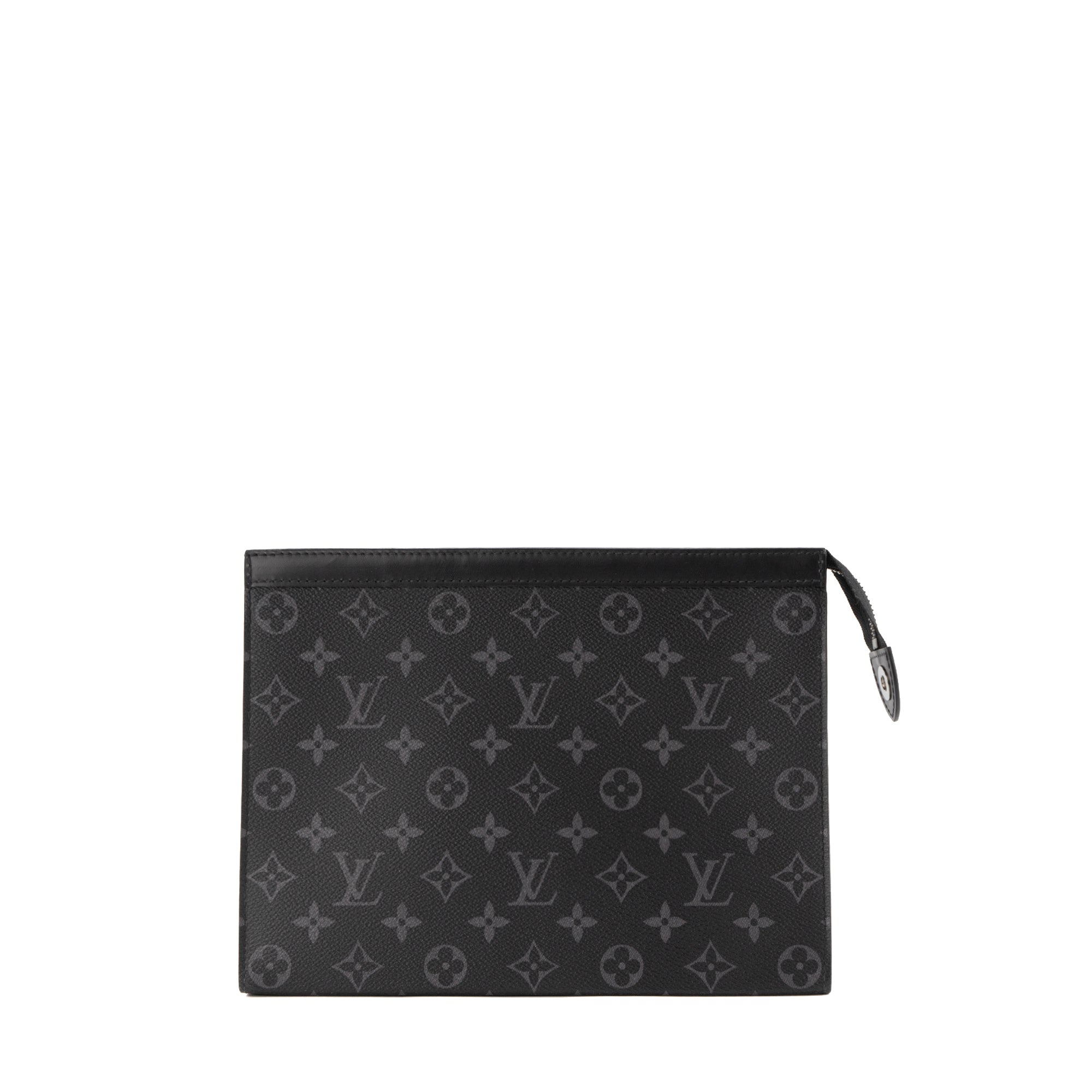 LOUIS VUITTON - Pochette Voyage MM Louis Vuitton en toile enduite monogrammée éclipse