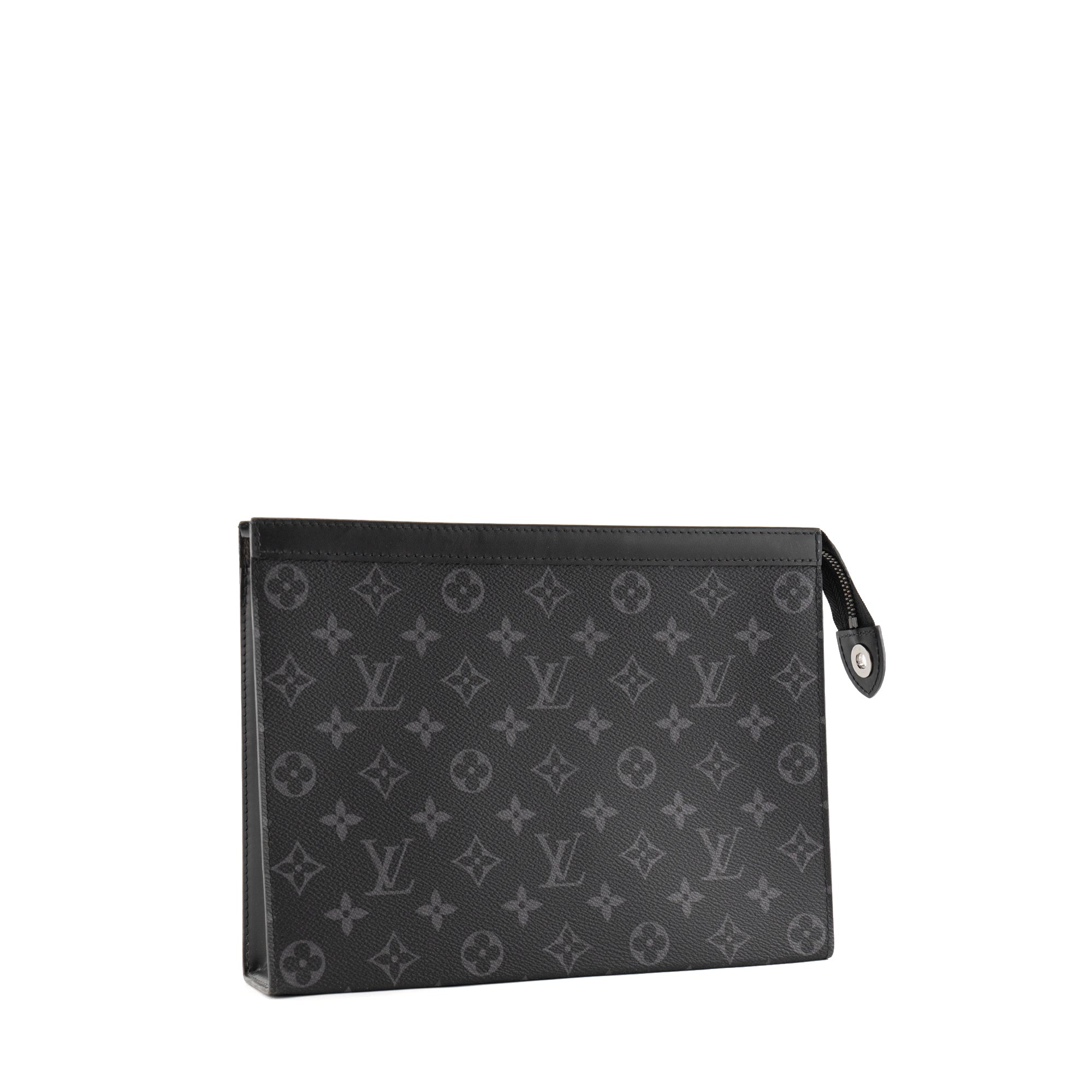 LOUIS VUITTON - Pochette Voyage MM Louis Vuitton en toile enduite monogrammée éclipse