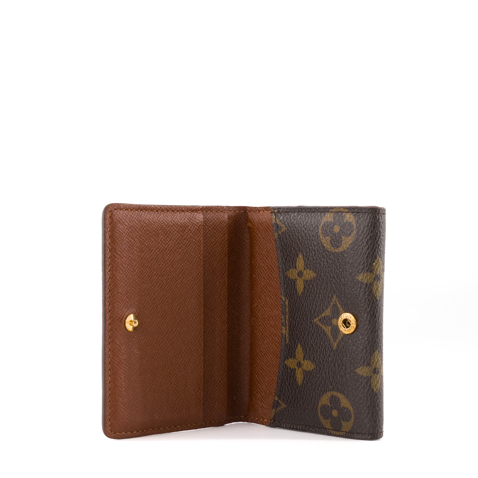 LOUIS VUITTON - Porte-cartes Ludlow Louis Vuitton en toile enduite monogrammée