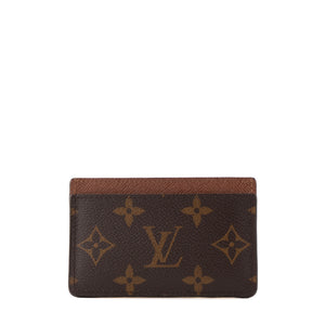 LOUIS VUITTON - Porte cartes Simple Monogram Louis Vuitton en toile enduite monogrammée