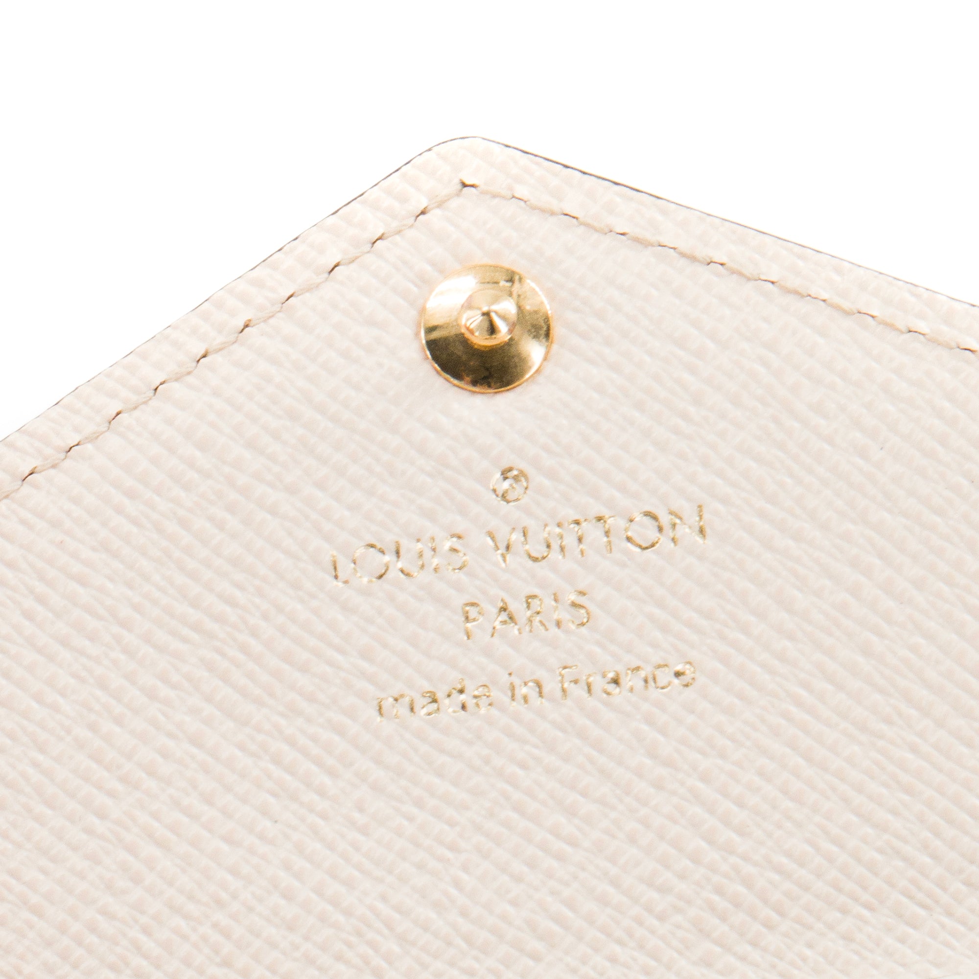 LOUIS VUITTON - Porte-cartes Wild At Heart Louis Vuitton en toile enduite beige