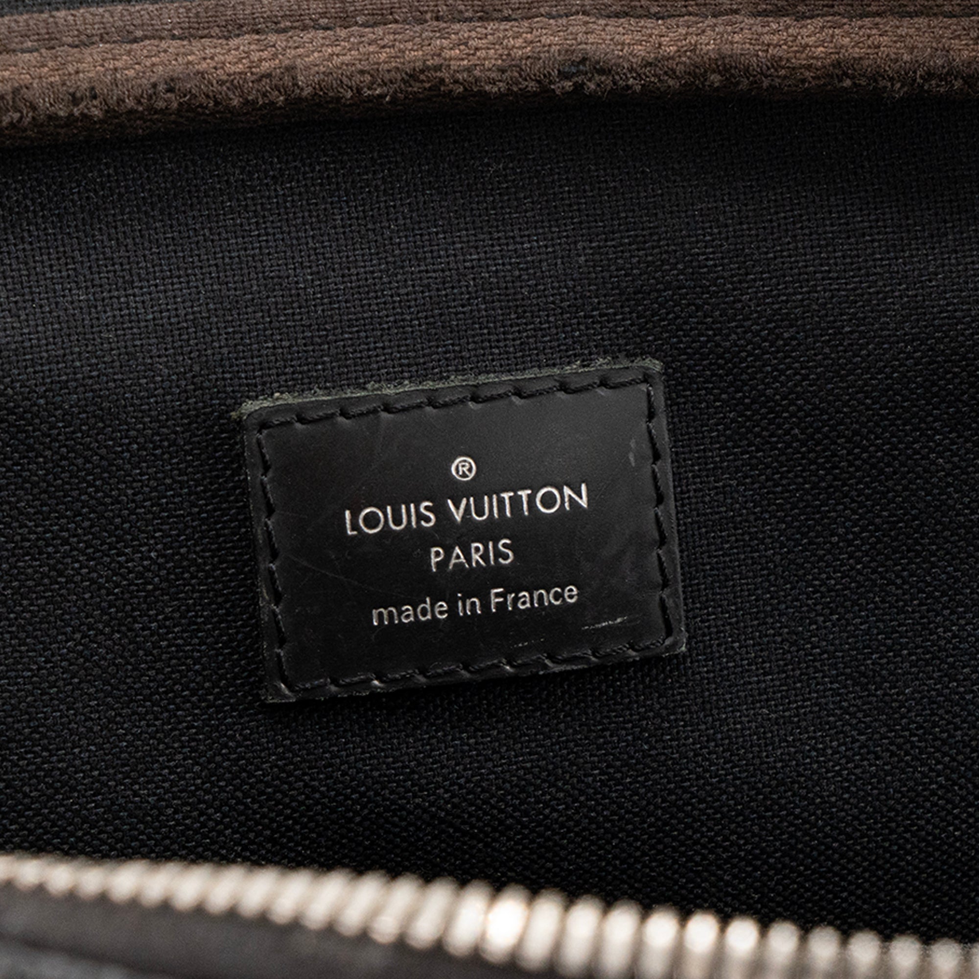 LOUIS VUITTON - Porte-documents Louis Vuitton en toile damier graphite