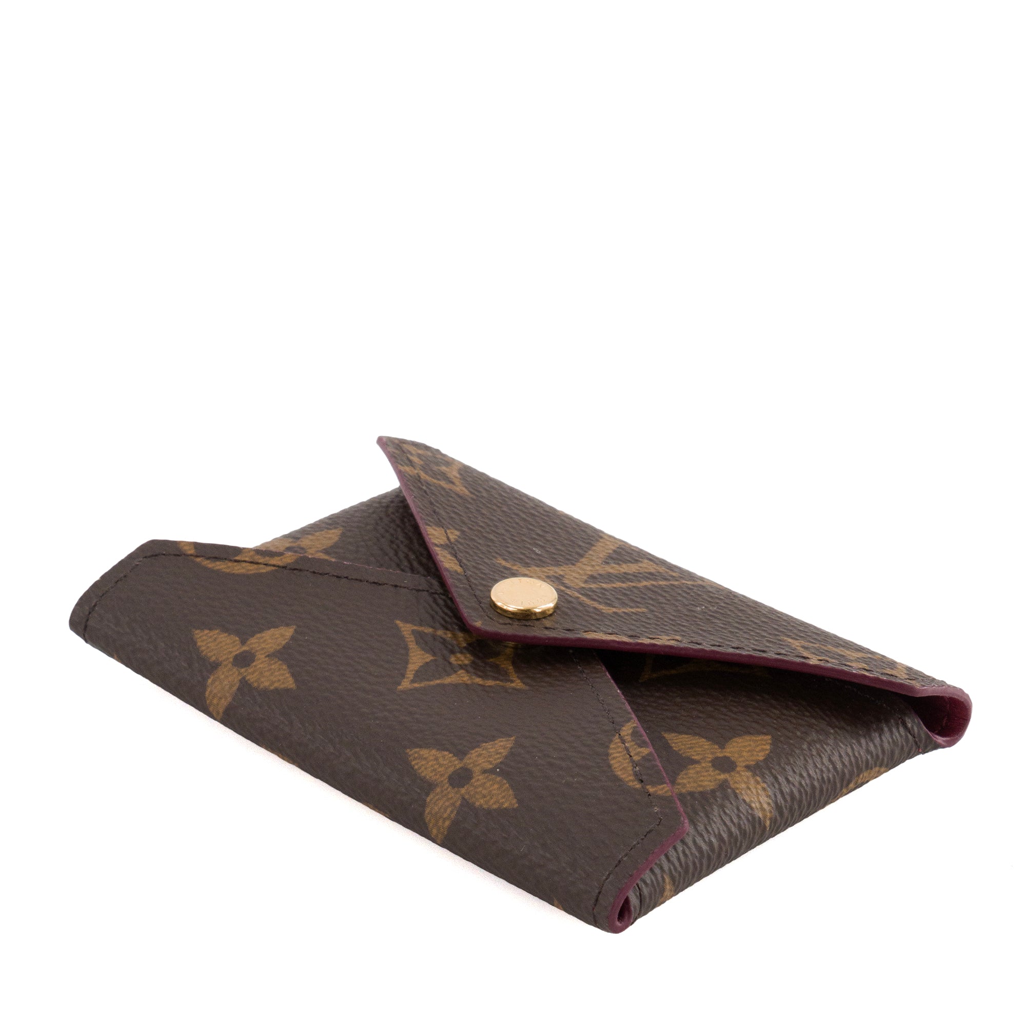 LOUIS VUITTON - Porte-monnaie Kirigami Louis Vuitton en toile enduite monogrammée
