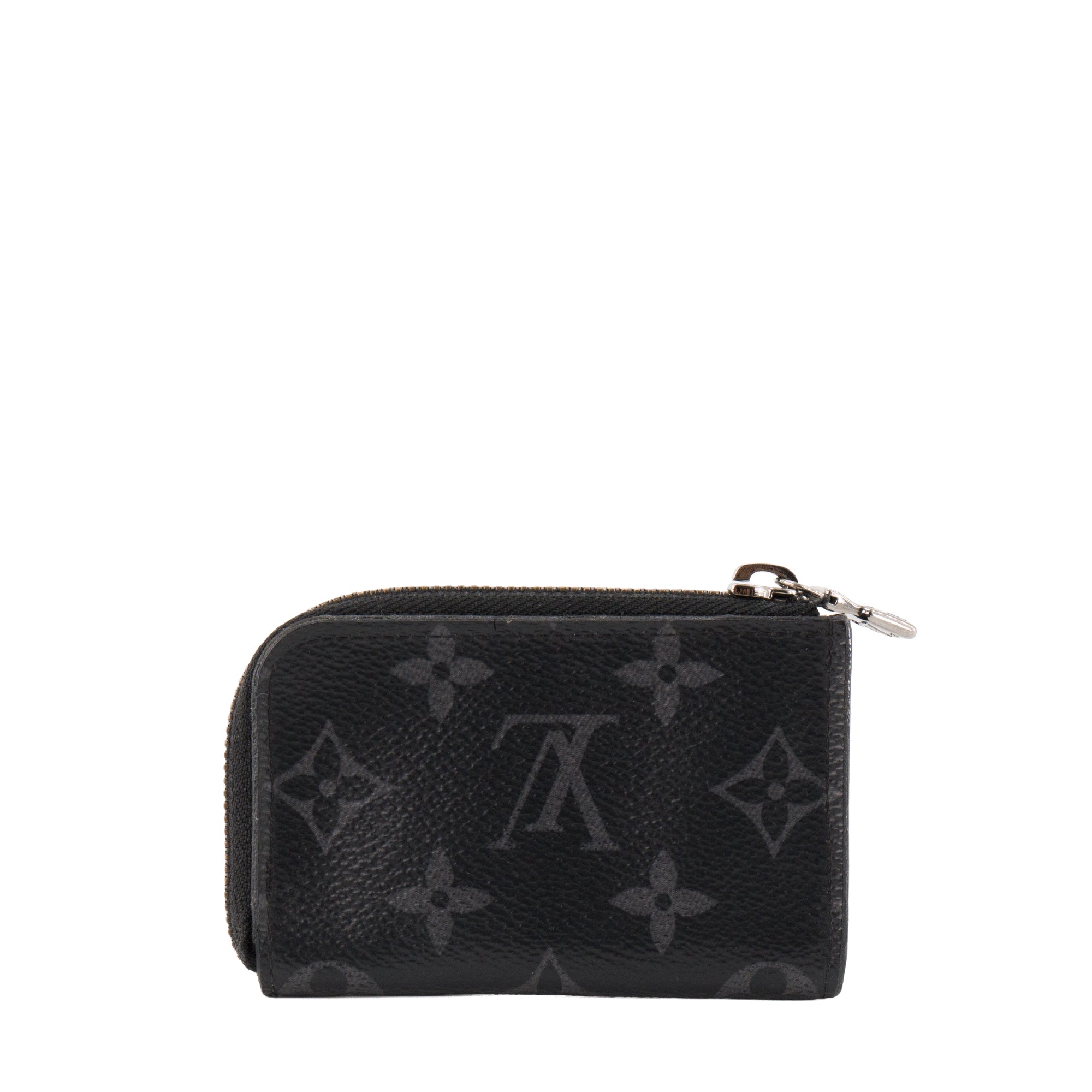 LOUIS VUITTON - Porte-monnaie Zippy Louis Vuitton en toile enduite monogrammée éclipse