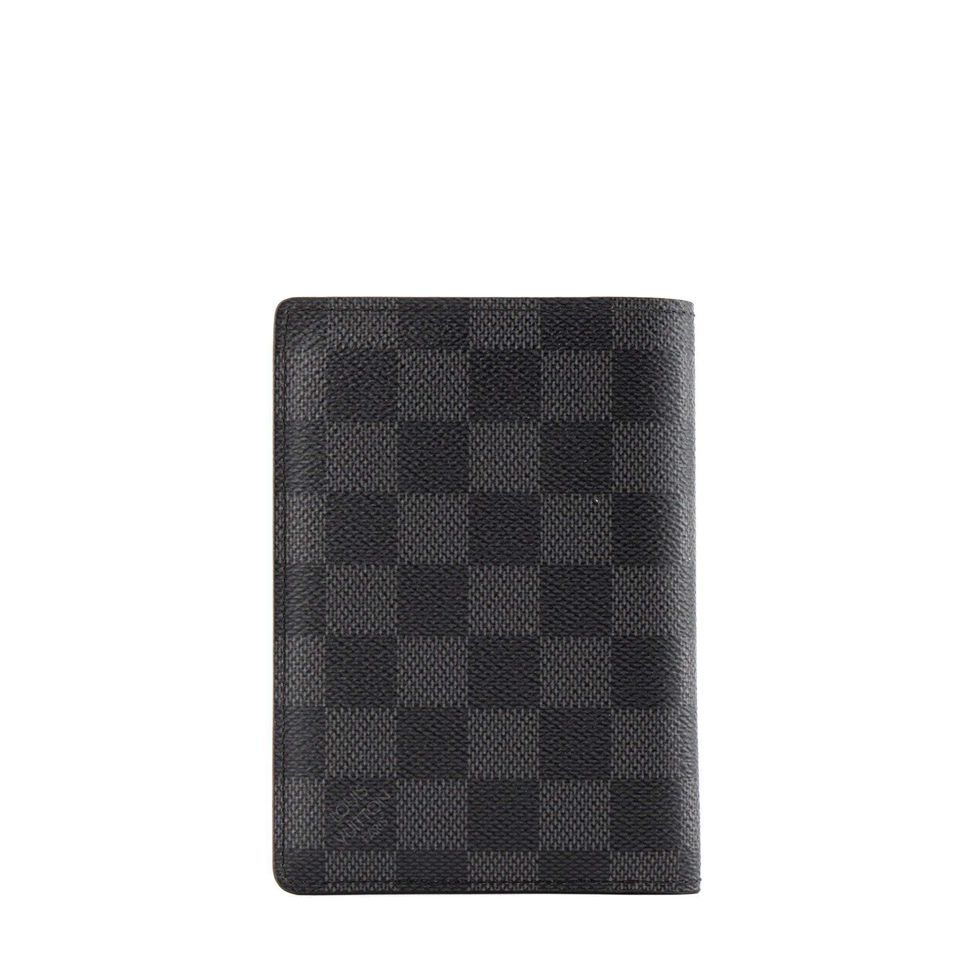 LOUIS VUITTON - Portefeuille Bifold Louis Vuitton en toile enduite damier graphite