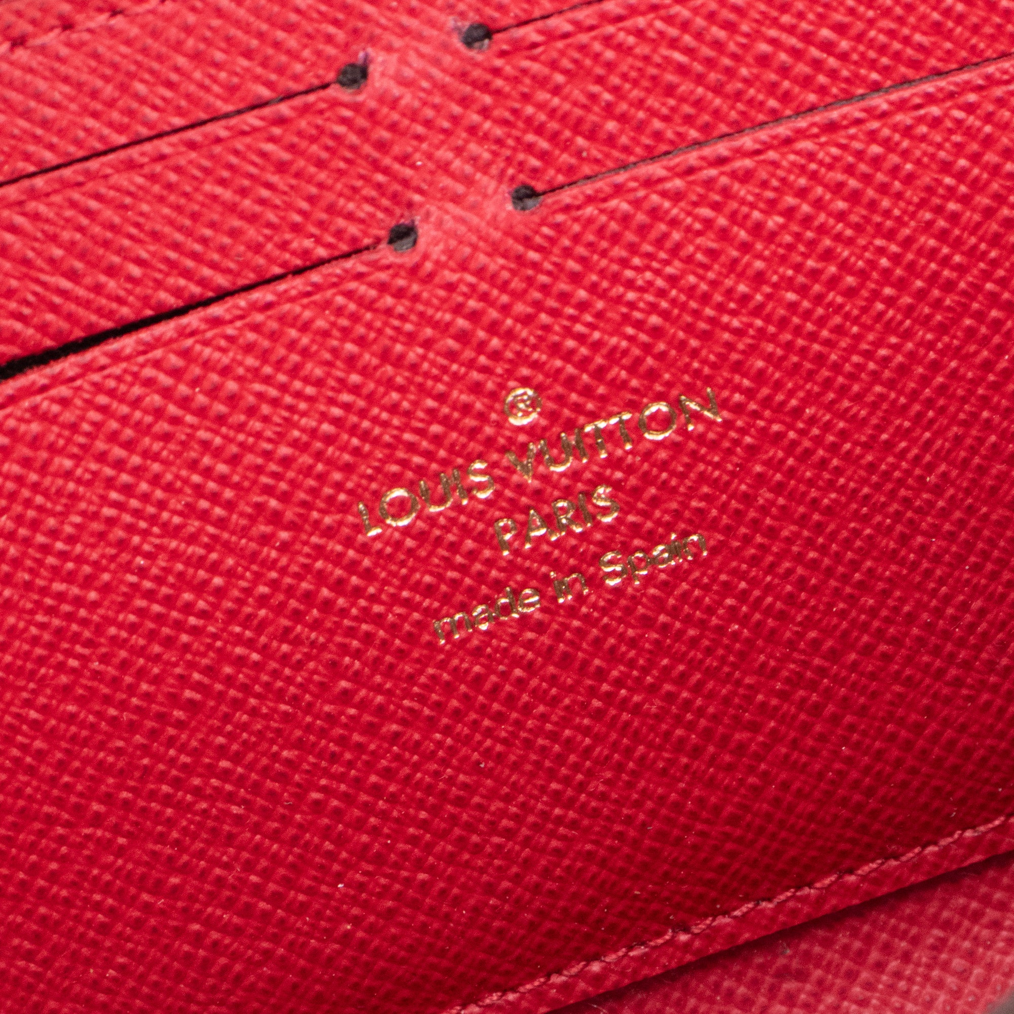 LOUIS VUITTON - Louis Vuitton Clémence wallet in ebony checkered coated canvas