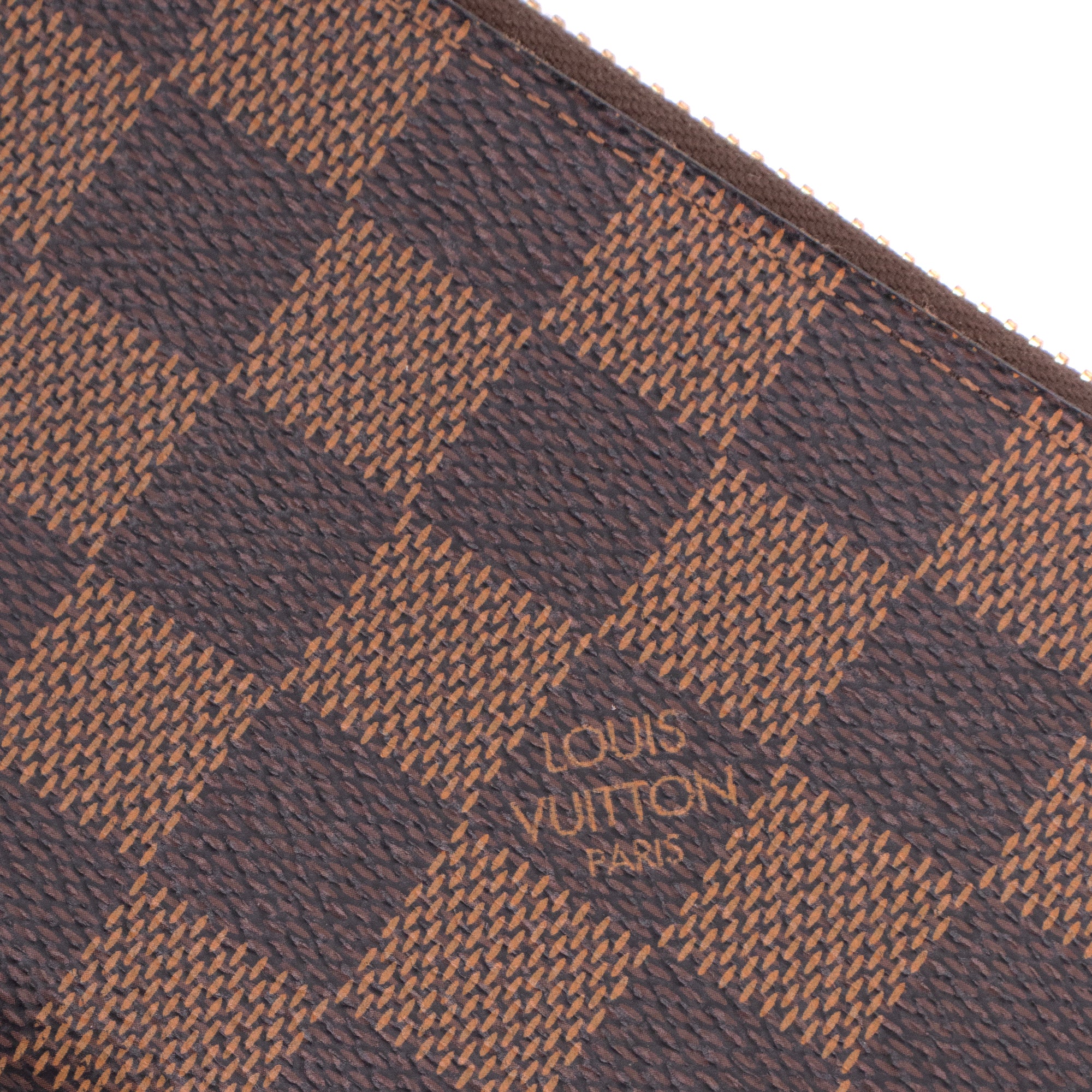 LOUIS VUITTON - Louis Vuitton Clémence wallet in ebony checkered coated canvas
