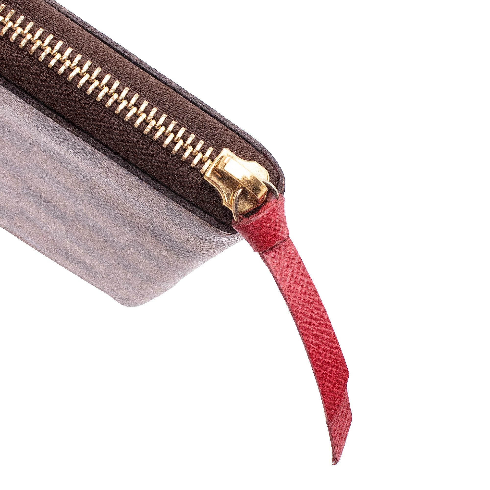 LOUIS VUITTON - Louis Vuitton Clémence wallet in ebony checkered coated canvas