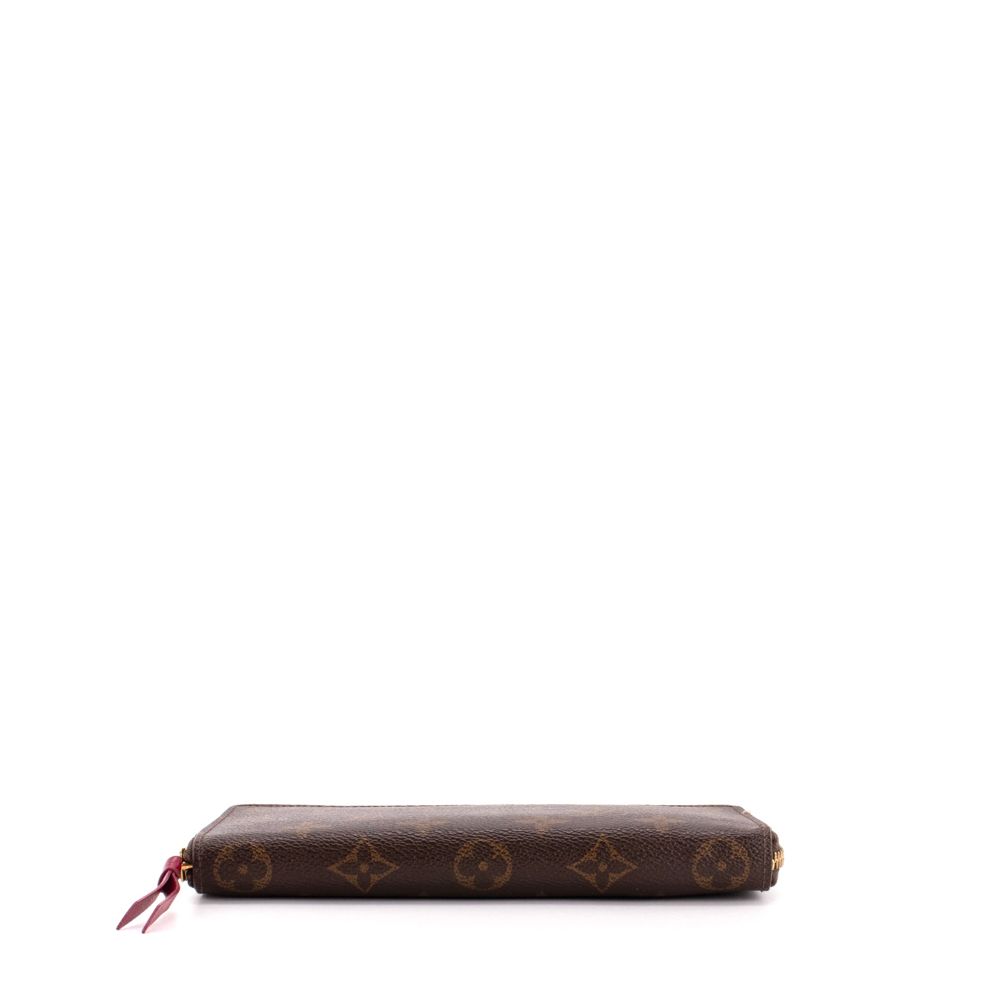 LOUIS VUITTON - Portefeuille Clémence Louis Vuitton en toile enduite monogrammée