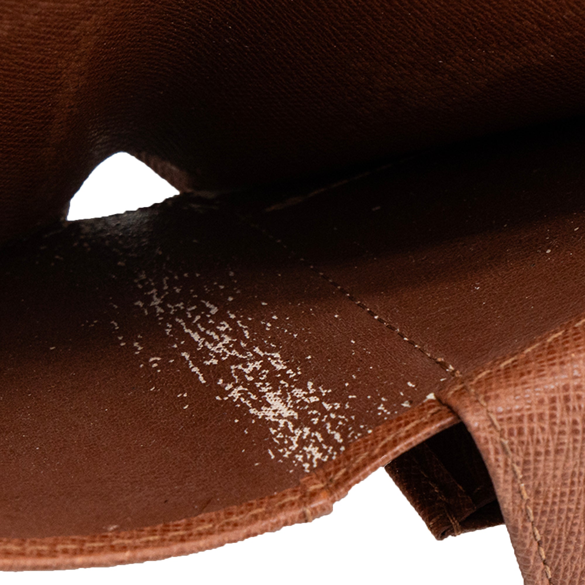 LOUIS VUITTON - Portefeuille compact Marco Louis Vuitton en toile enduite monogramme vintage