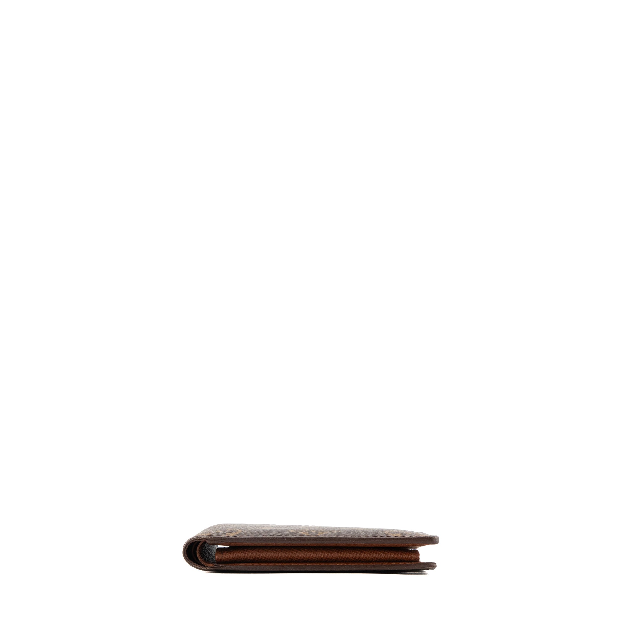 LOUIS VUITTON - Portefeuille compact Marco Louis Vuitton en toile enduite monogramme vintage
